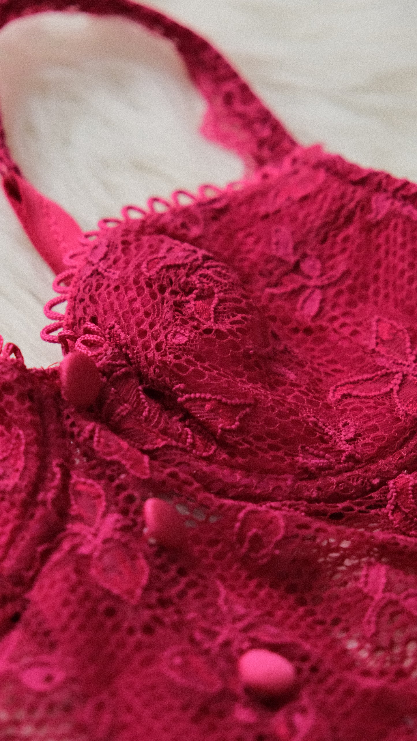 Hotpink Dentelle corset (70B/32B)