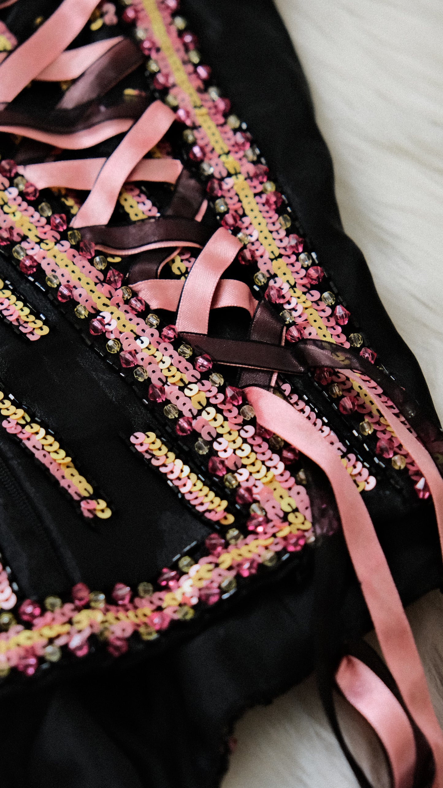 Dusk Rose bustier (S)