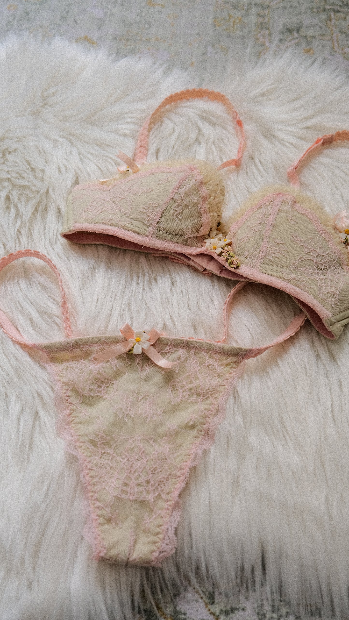 Vintage French Floral set (70B/32B, 36)