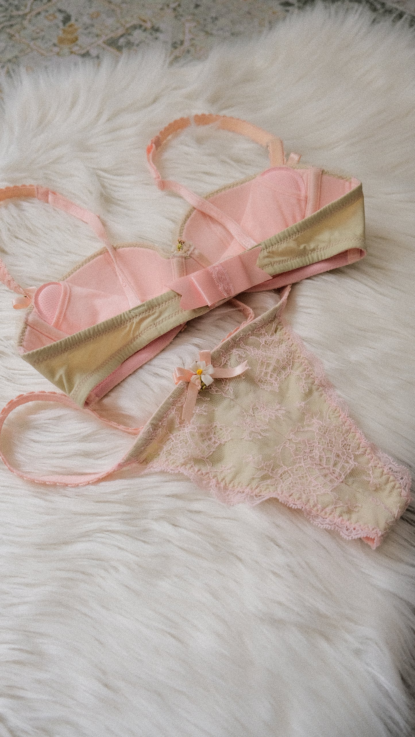 Vintage French Floral set (70B/32B, 36)