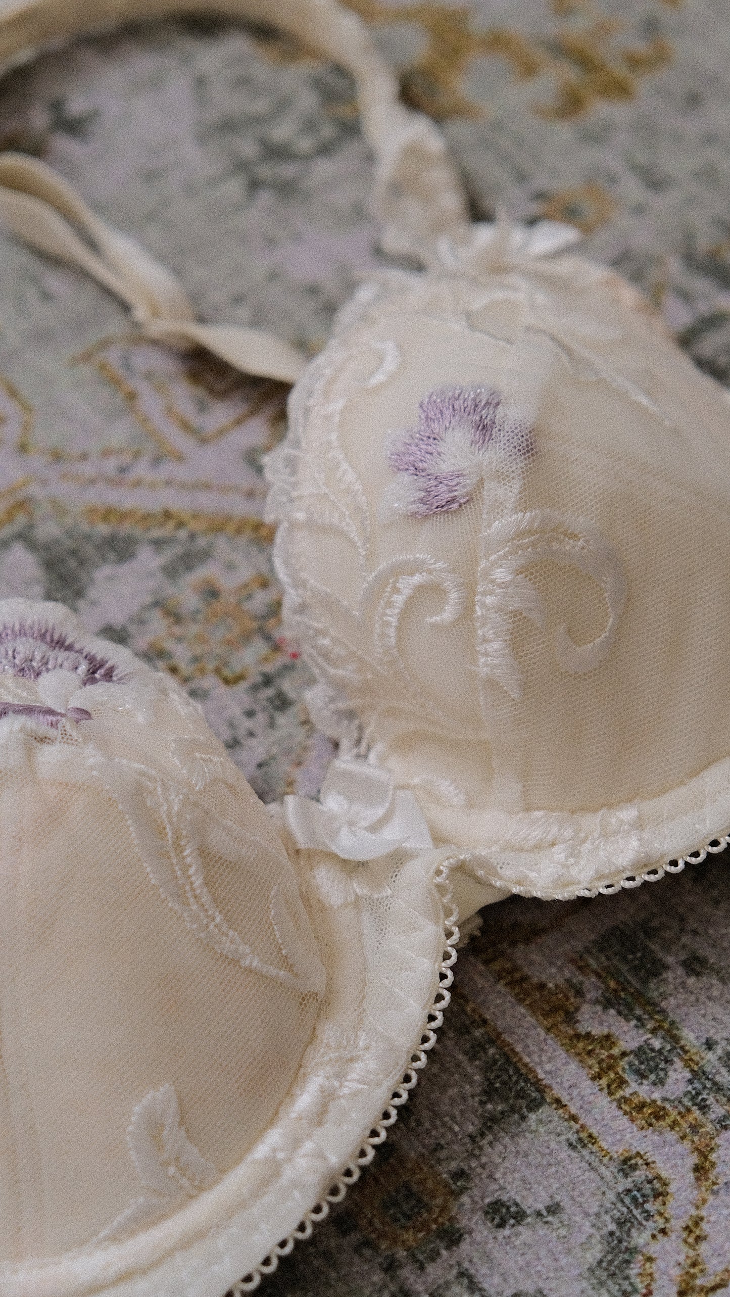 Fairytale Wisteria Floral bra (70A/32A)