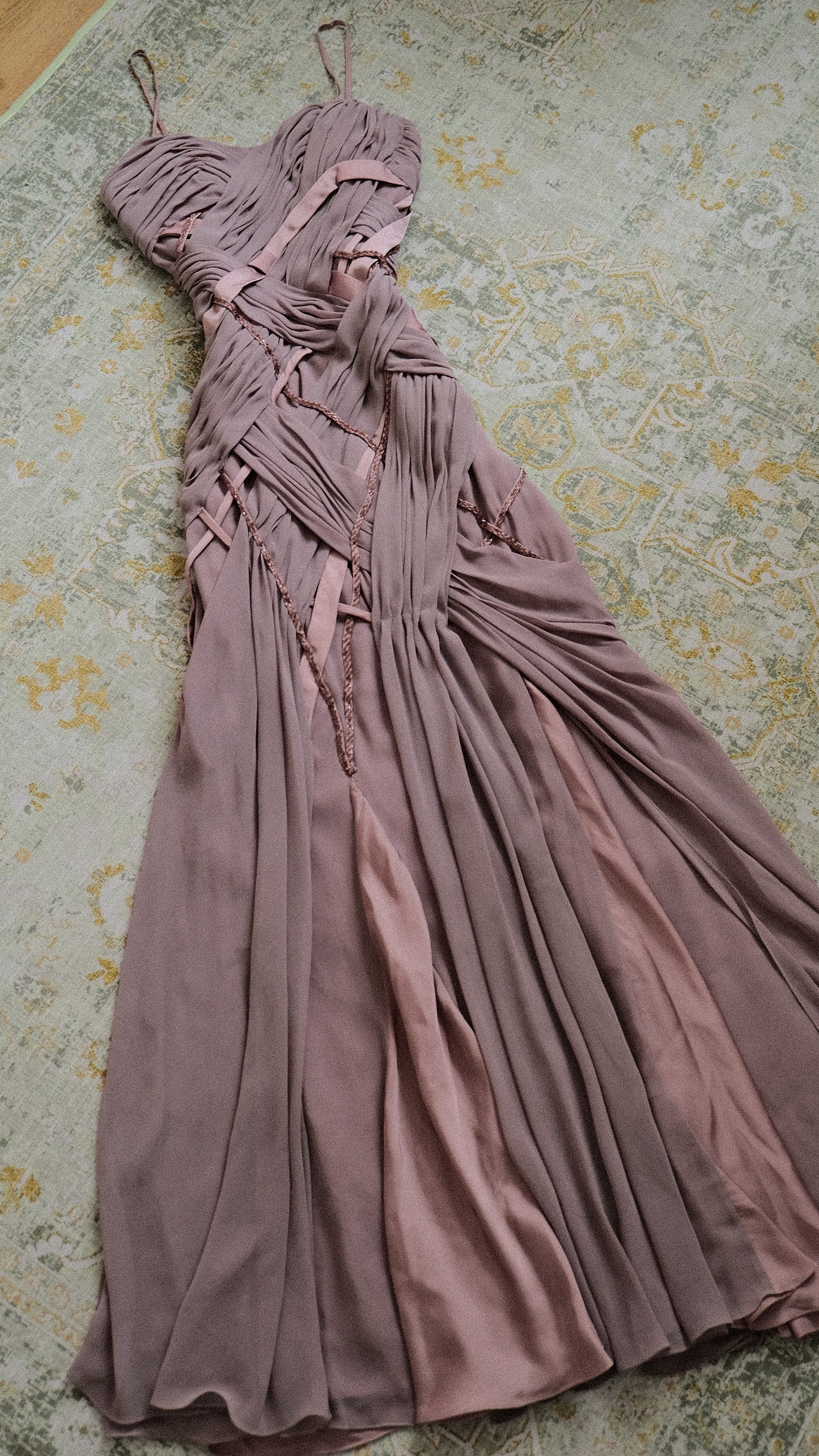Dusky Rose dress (S)