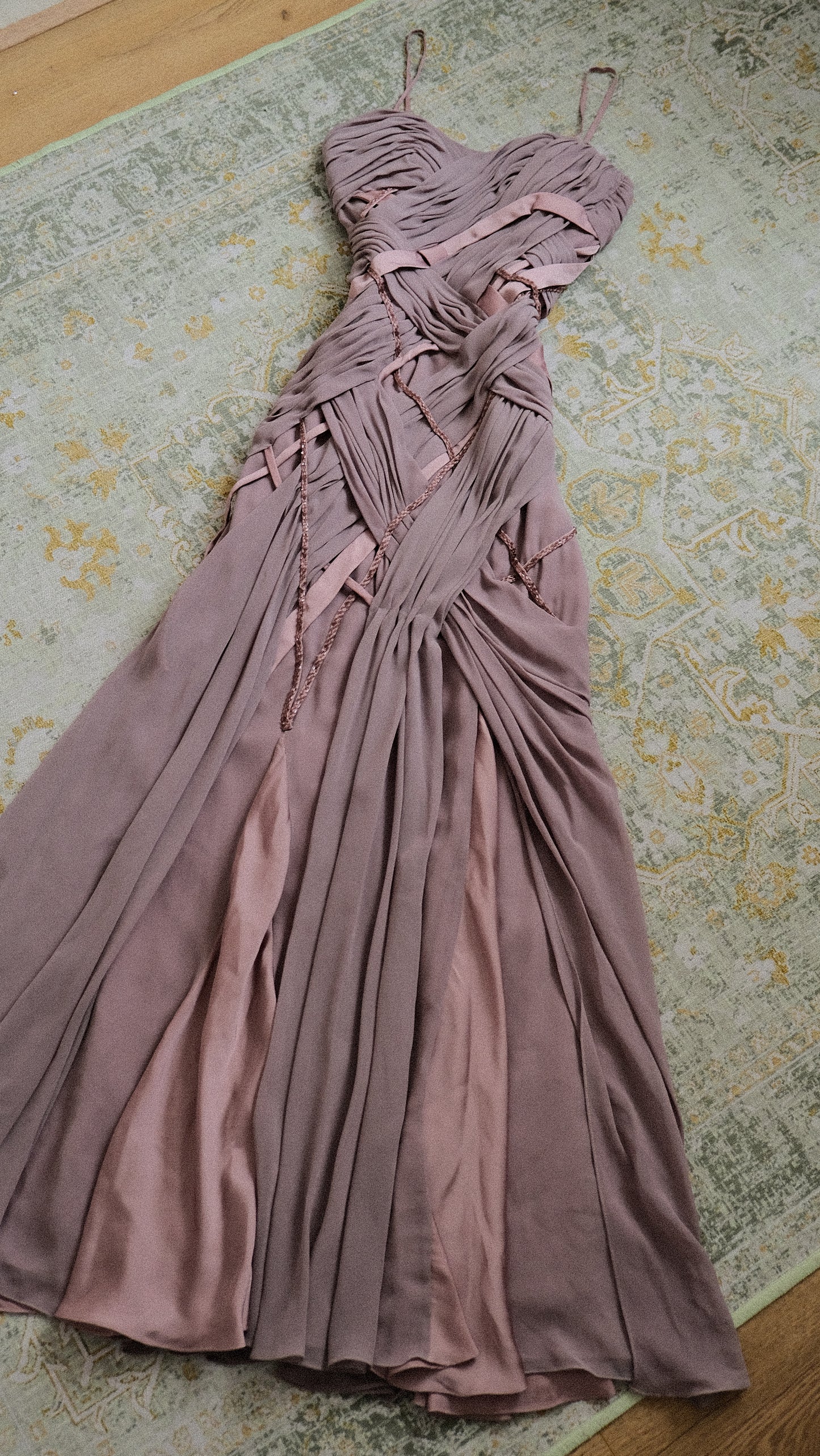 Dusky Rose dress (S)