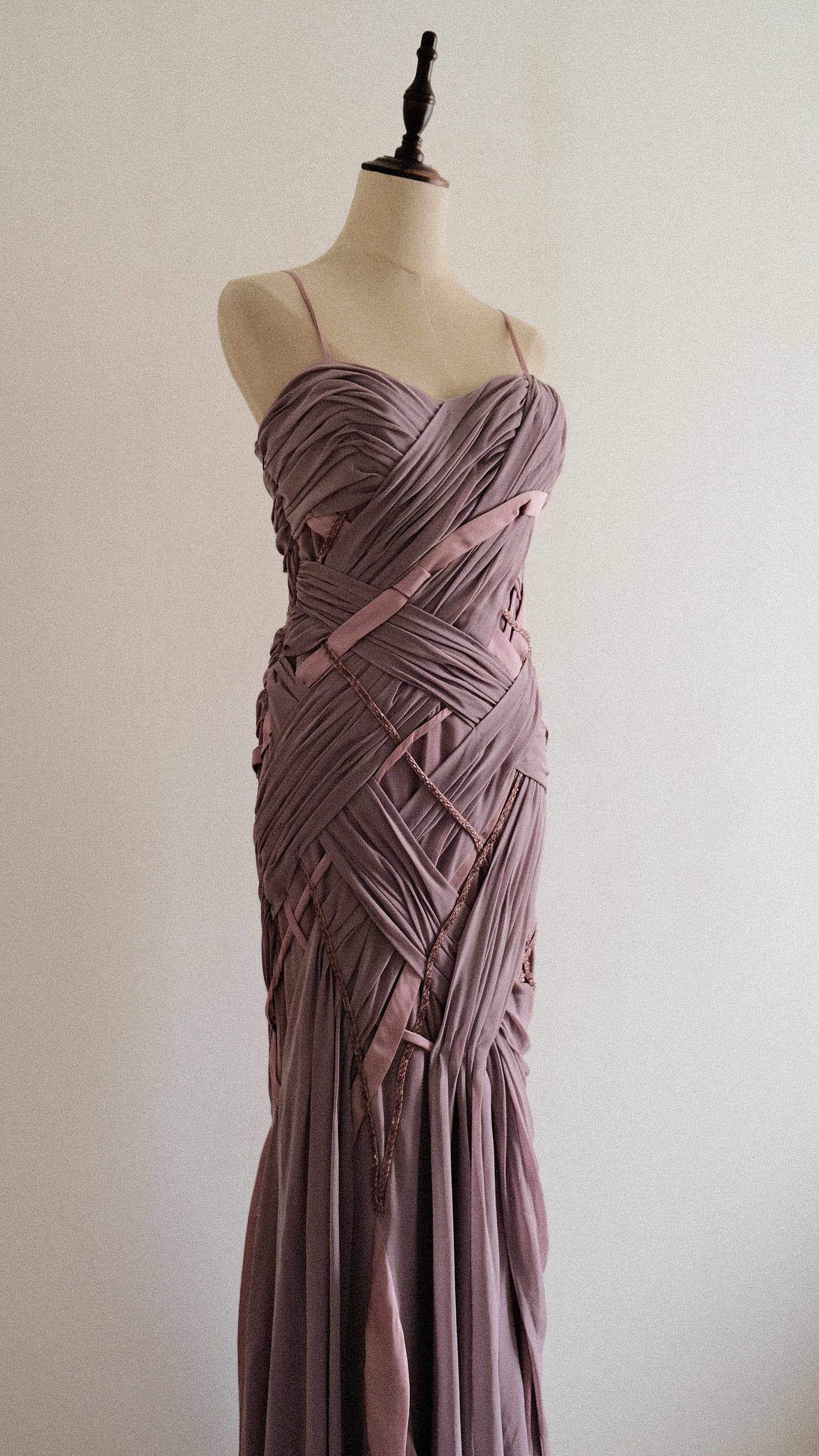 Dusky Rose dress (S)