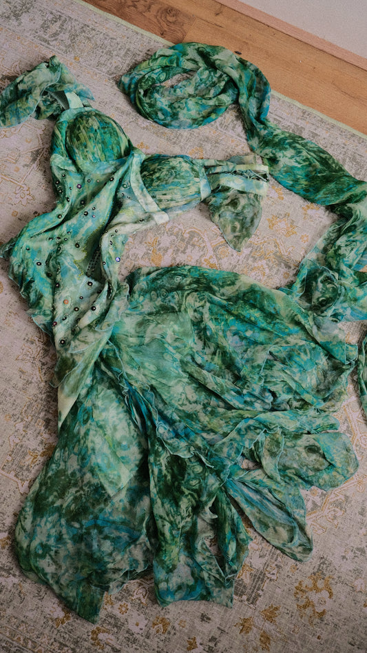 The mystic garden dress (L, L/XL, XL)