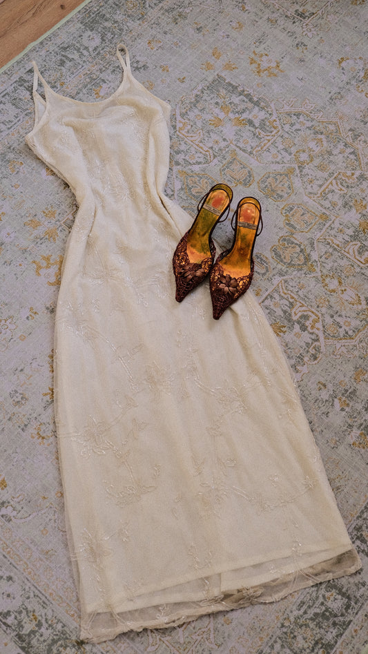 Moonlit morning dew dress (M)