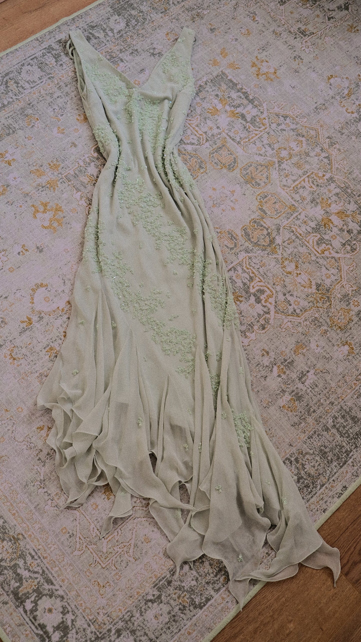 Minty fairy dream dress (M)