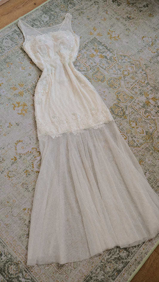 The bridal Angel dress (S, S/M)