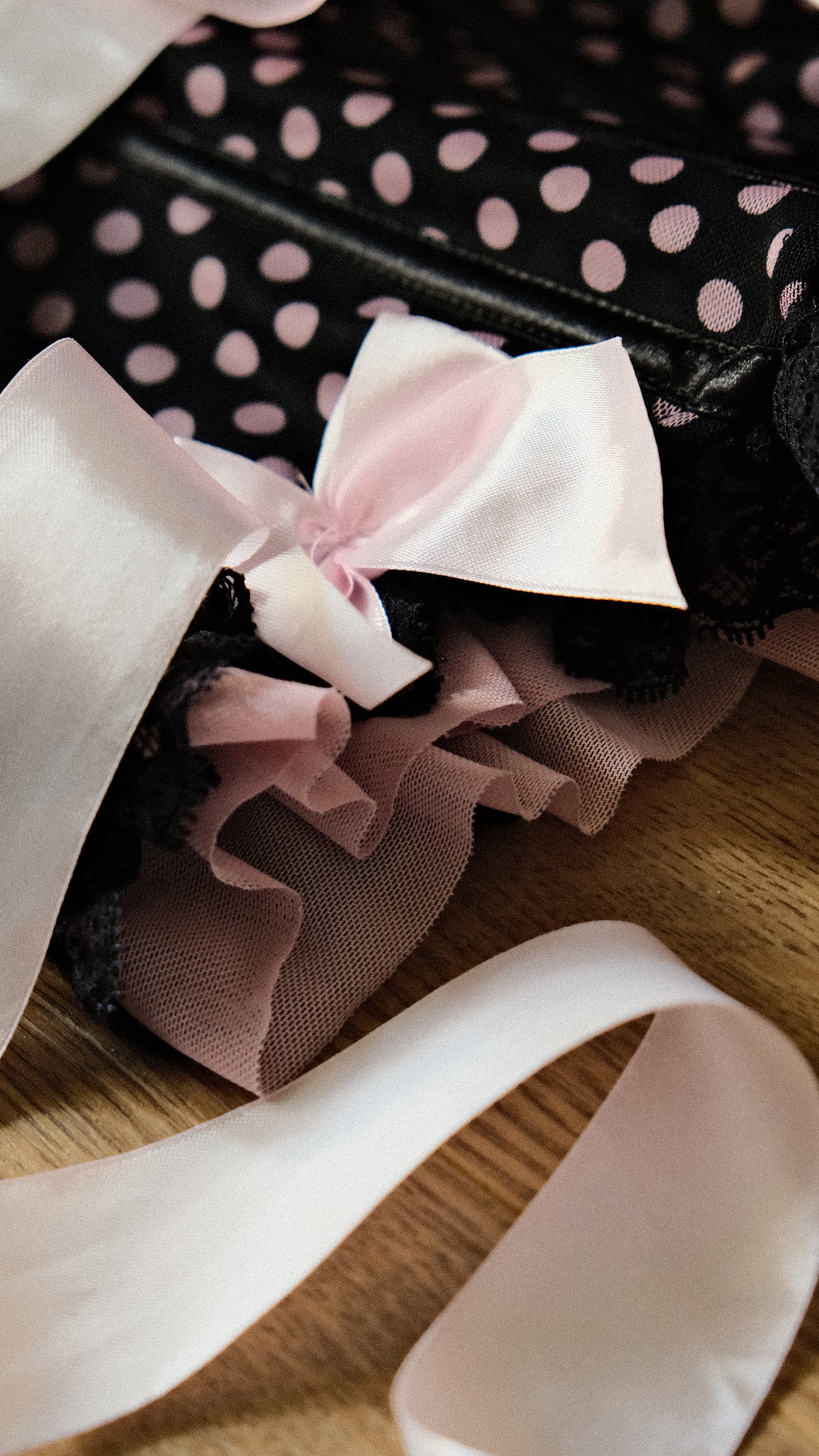 Dainty Polkadot corset (S)