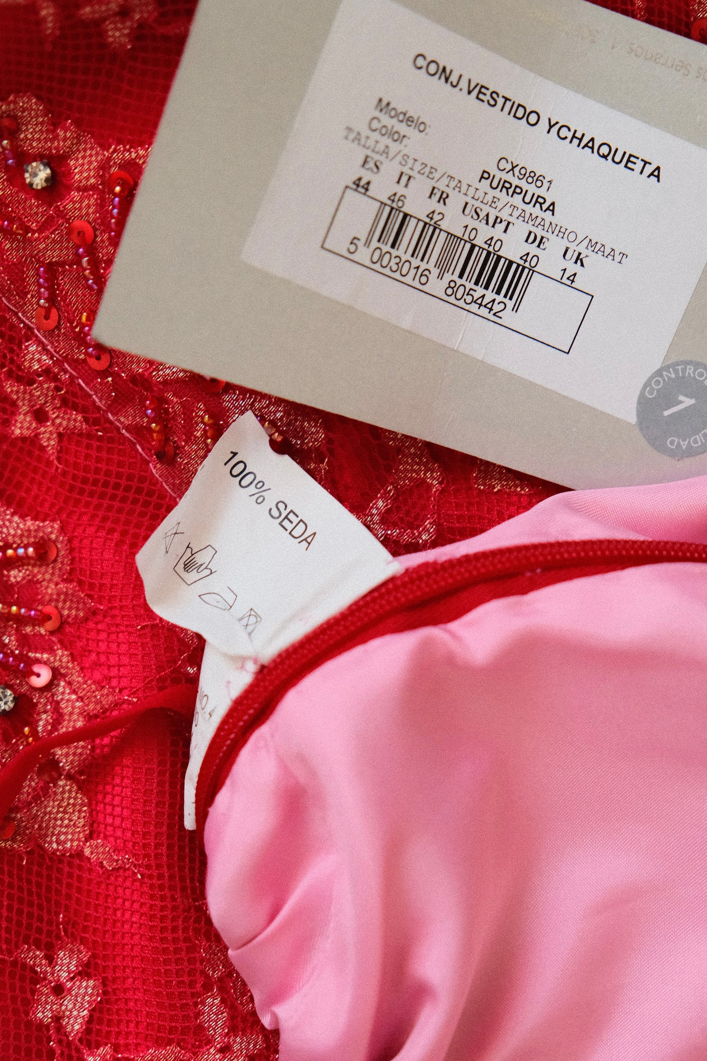 Blush of Dawn dress (L/XL)