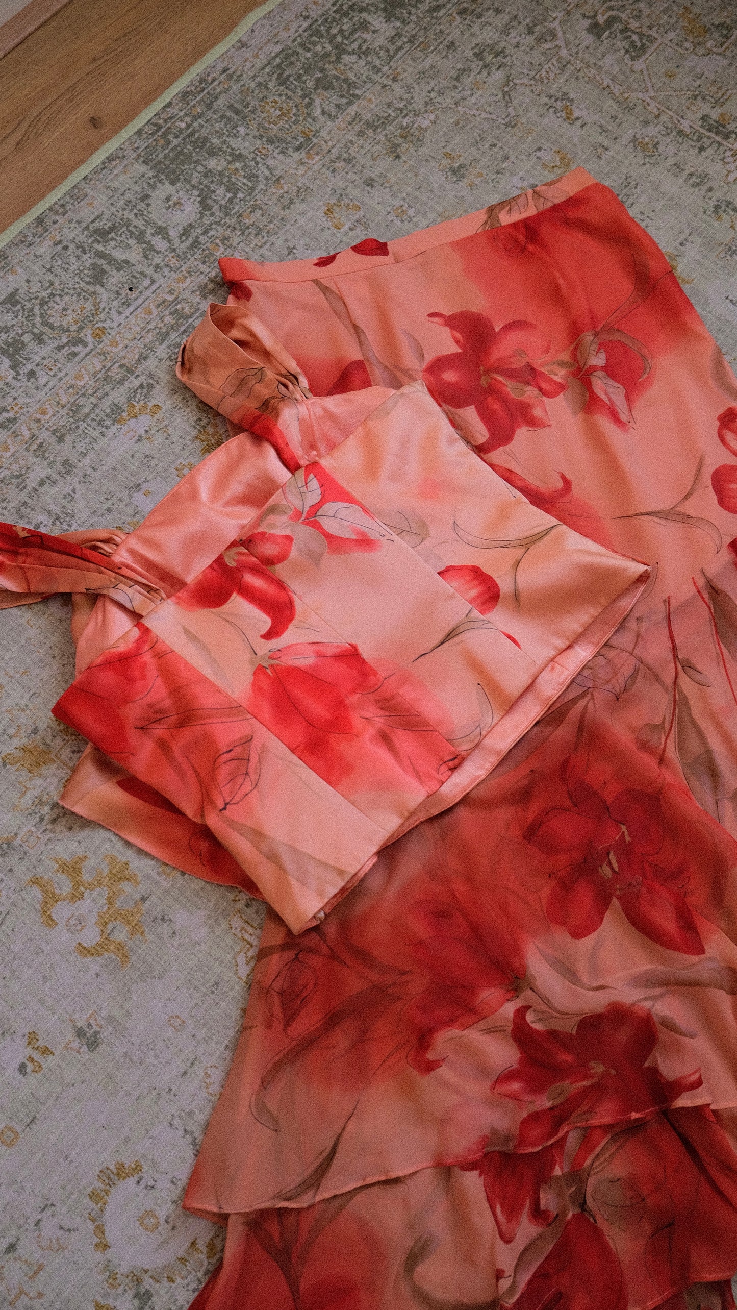 Tropical blossom 2 piece set (S/M, M)