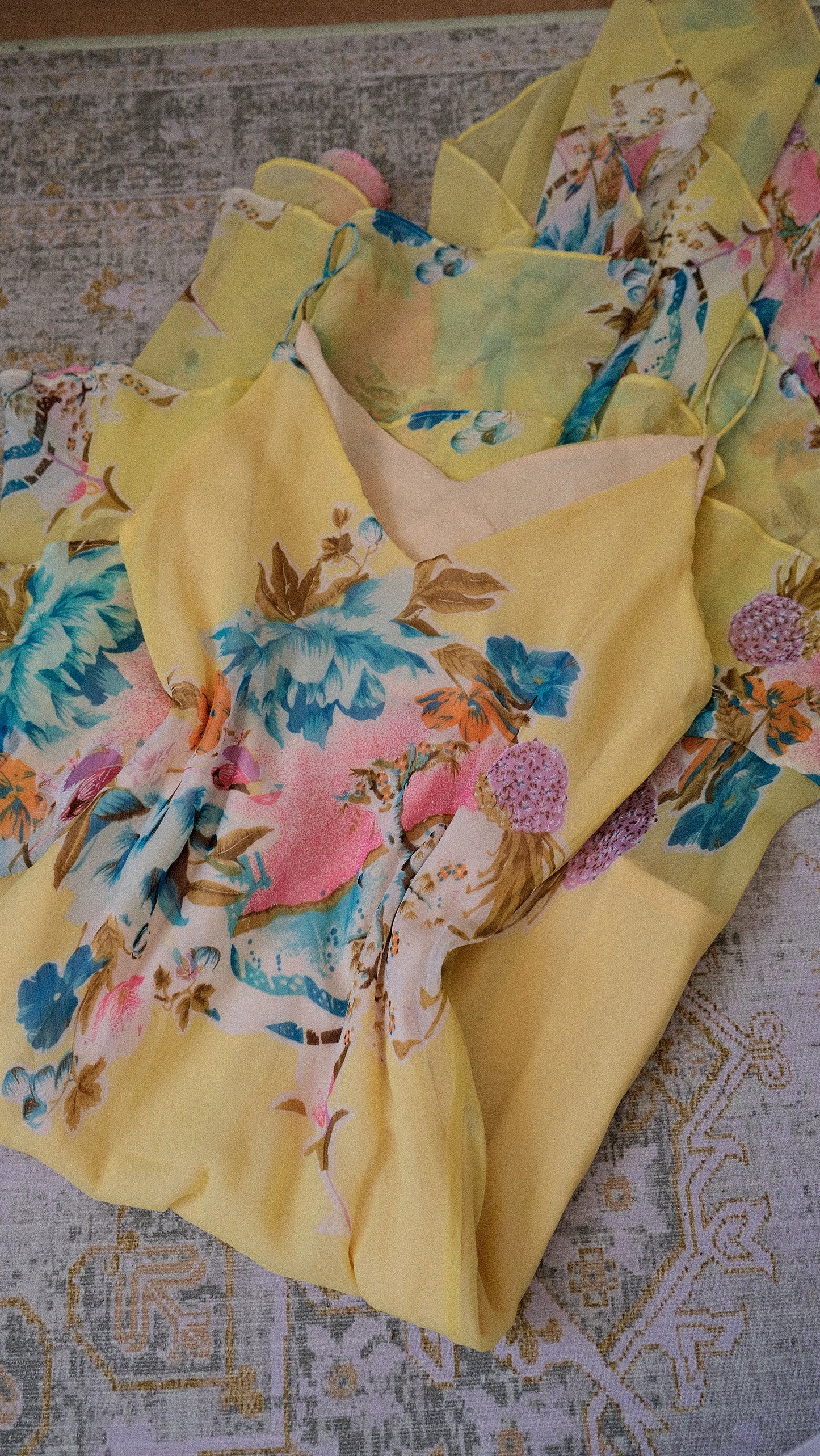 Sunflower summer dress (M-L/XL)