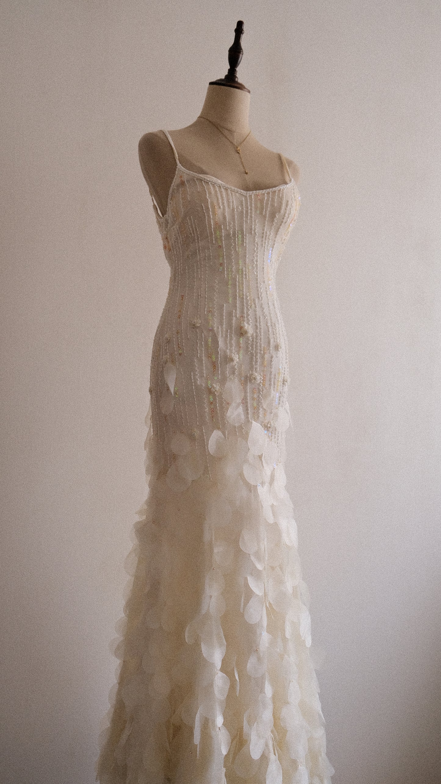 Raindrop Blossom dress (S, S/M)