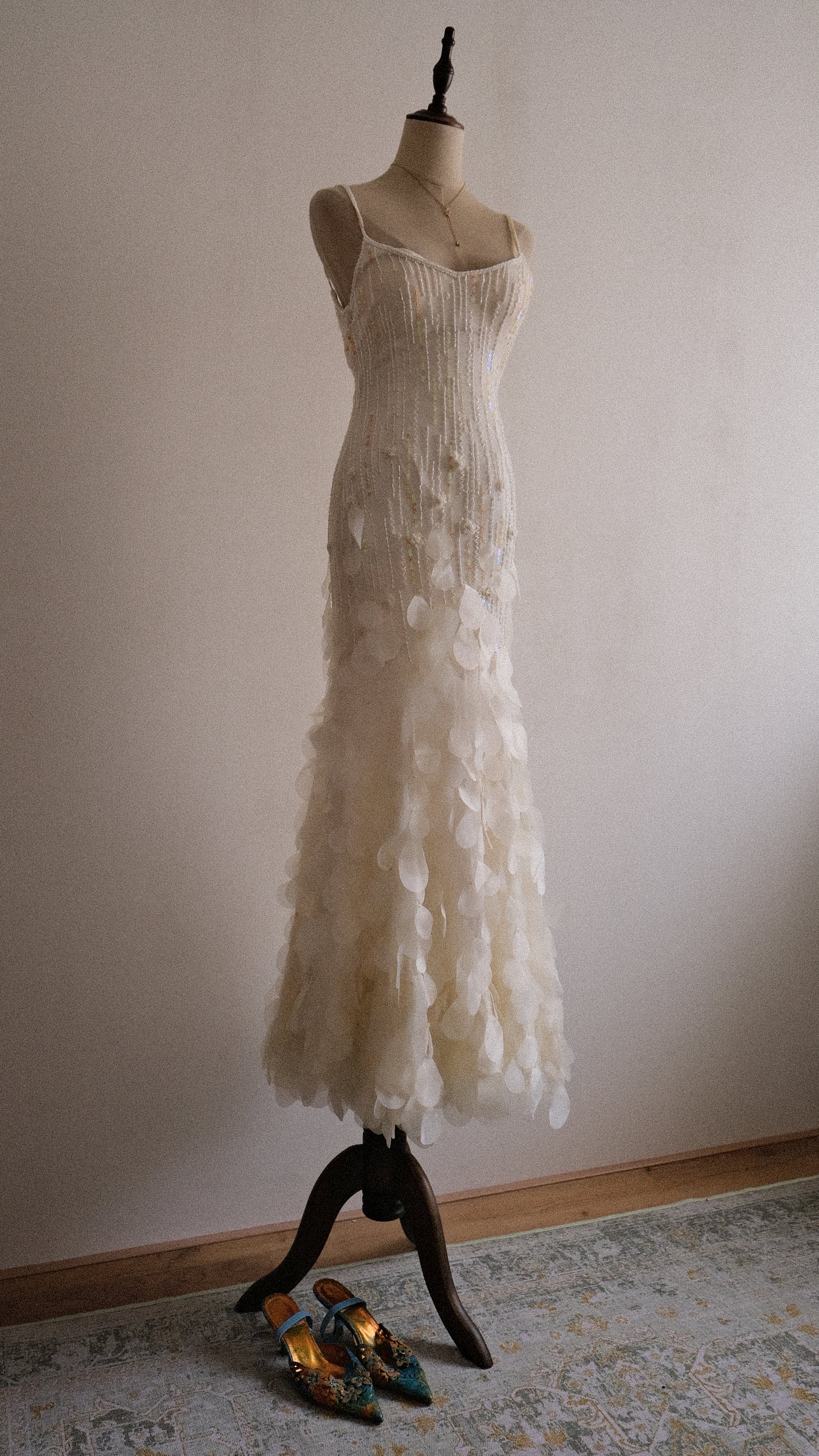 Raindrop Blossom dress (S, S/M)