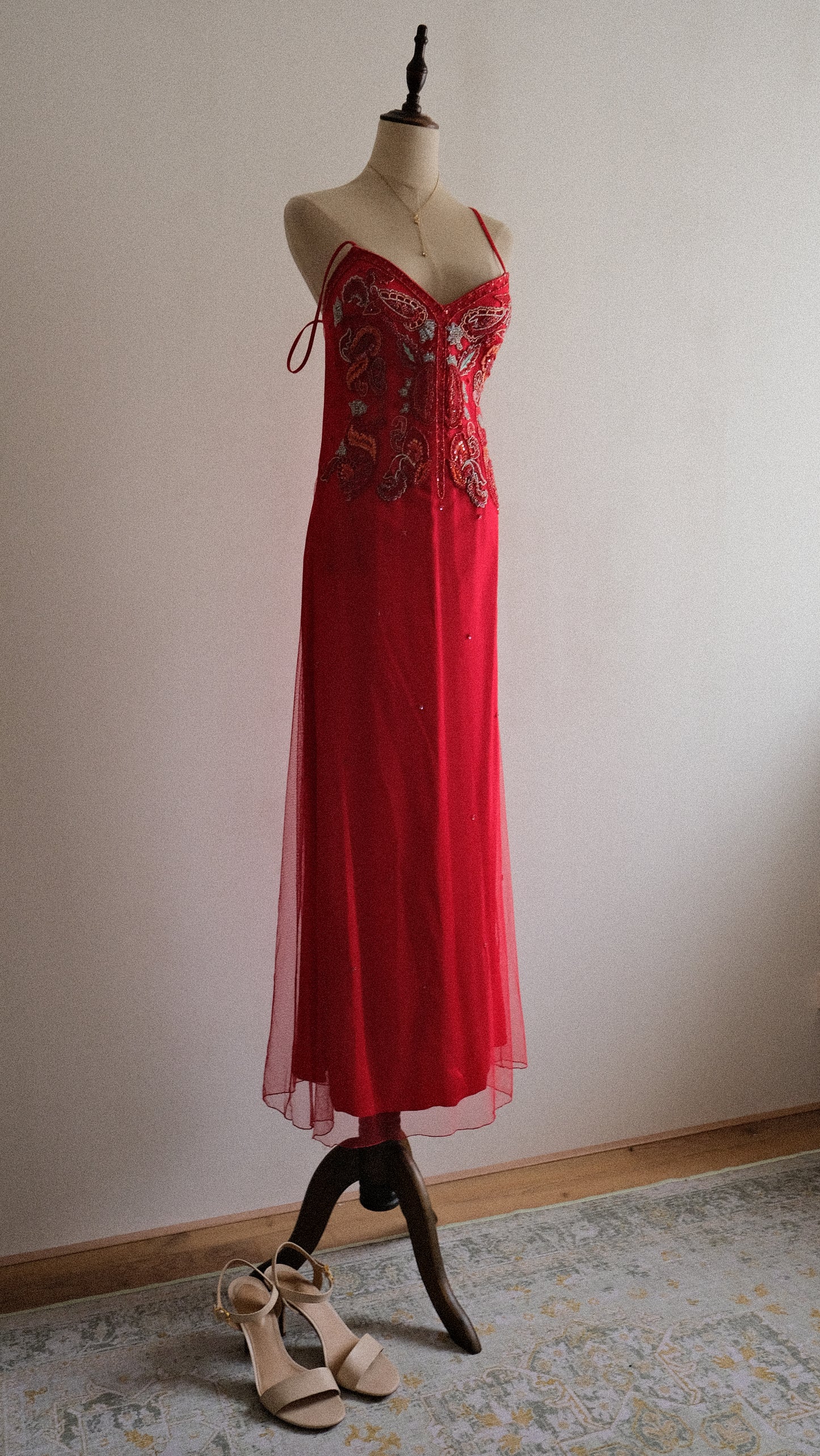 La Perla romance bustier dress (S/M, M)