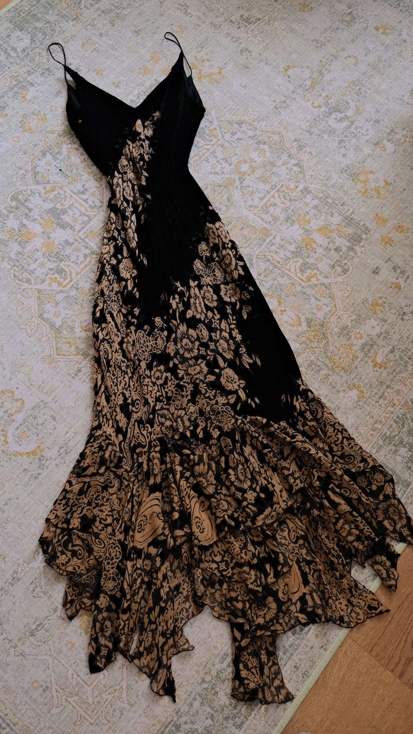 Vintage French Godess dress (M/L, L)