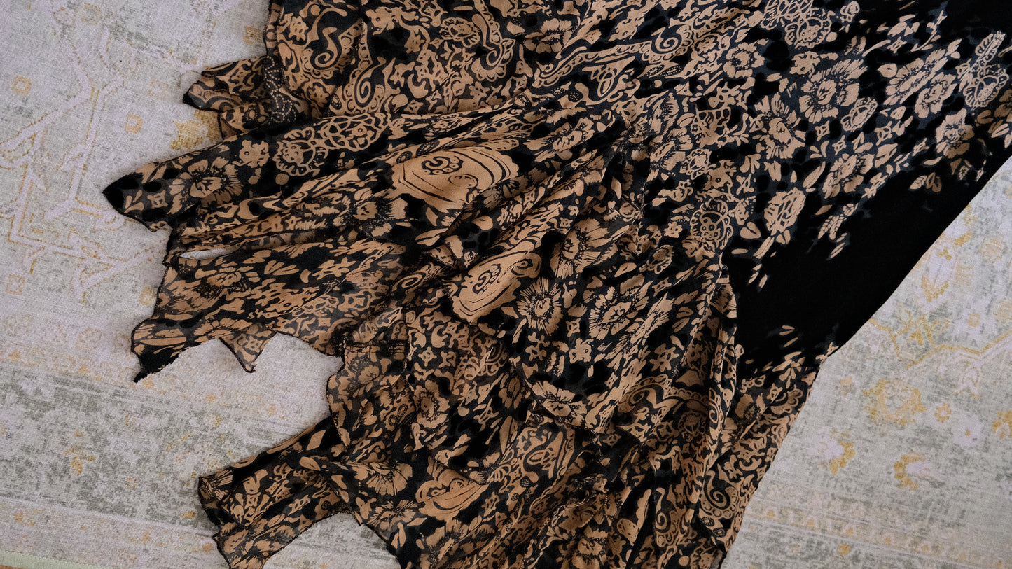 Vintage French Godess dress (M/L, L)