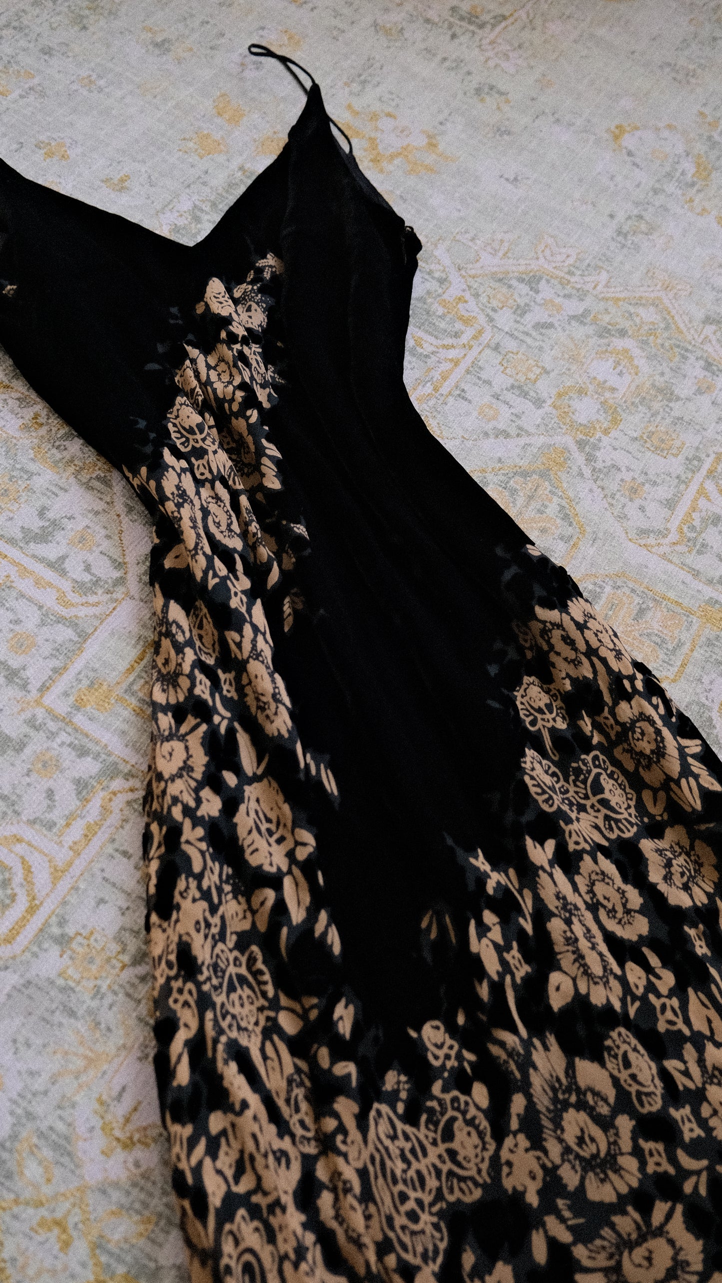 Vintage French Godess dress (M/L, L)