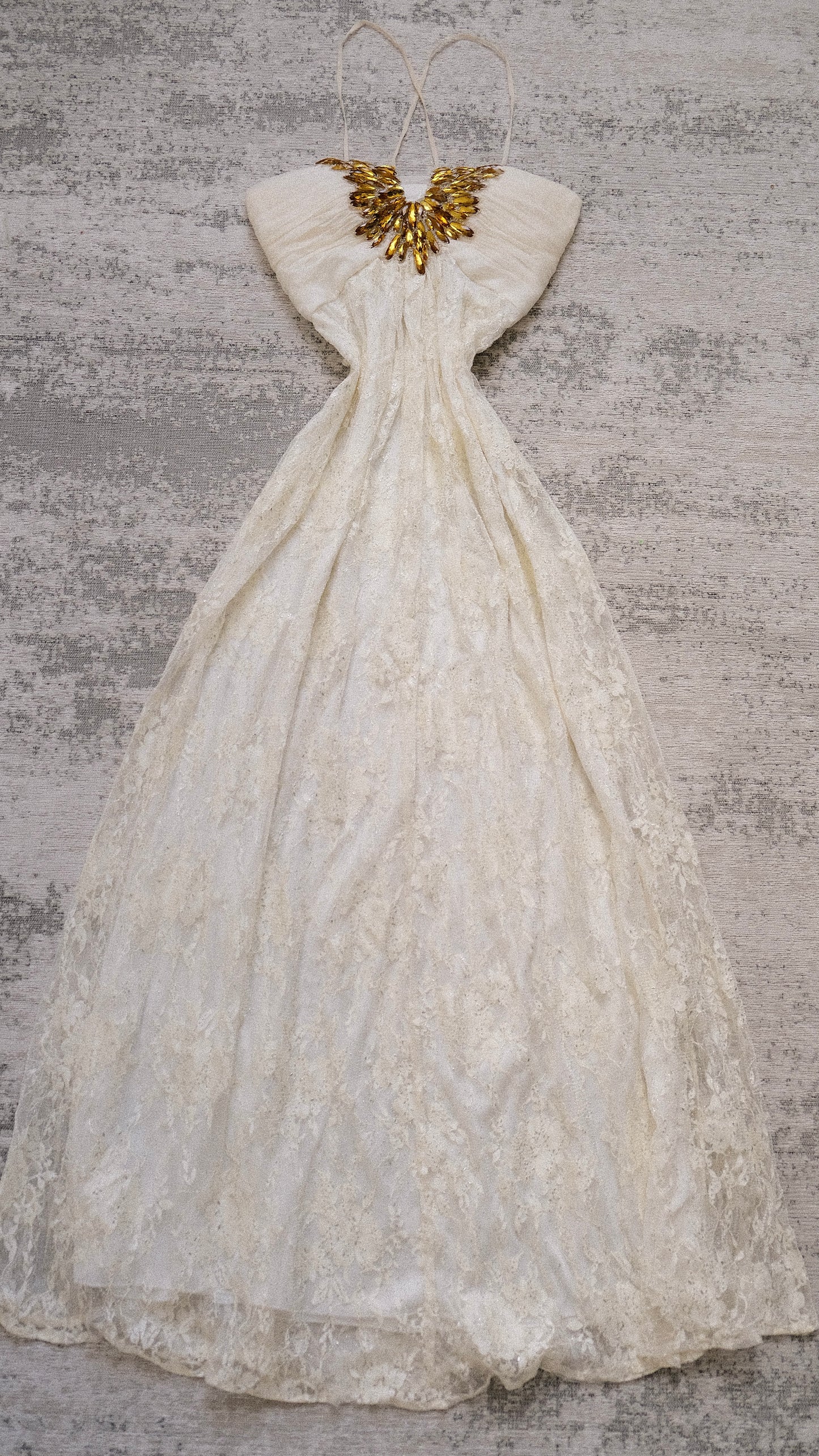 Elegant sunshine bridal dress (S)