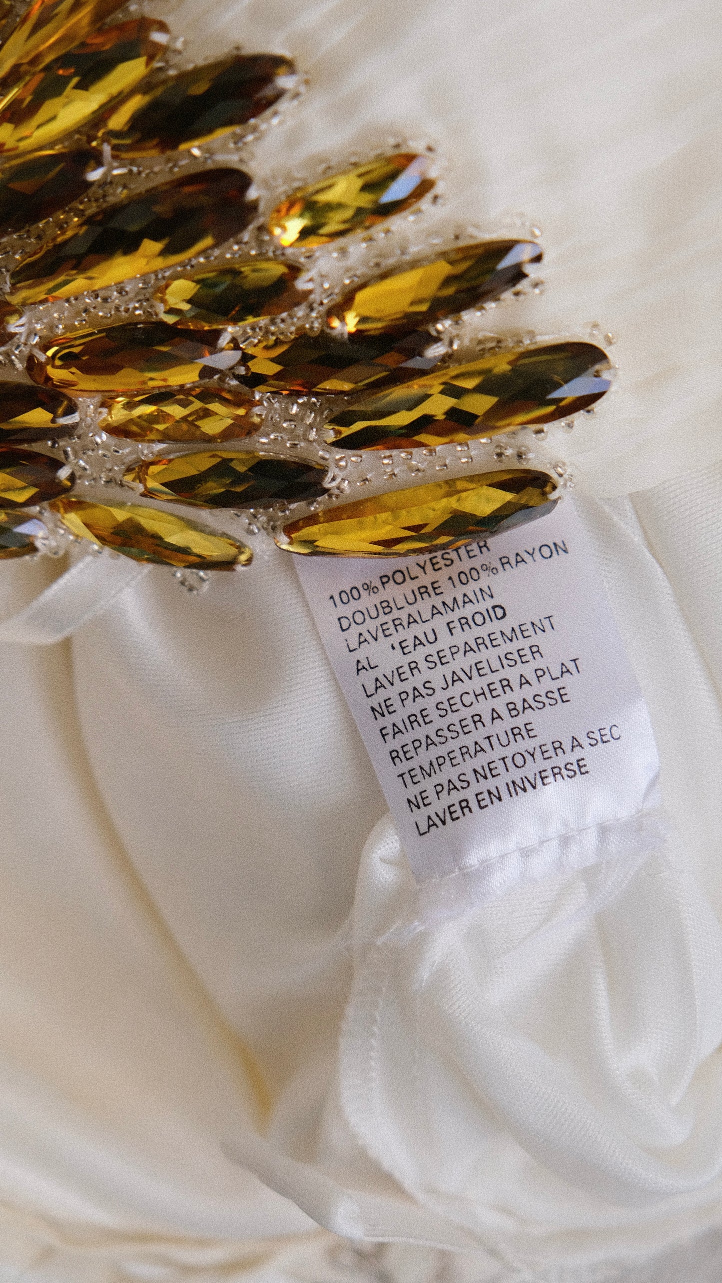 Elegant sunshine bridal dress (S)