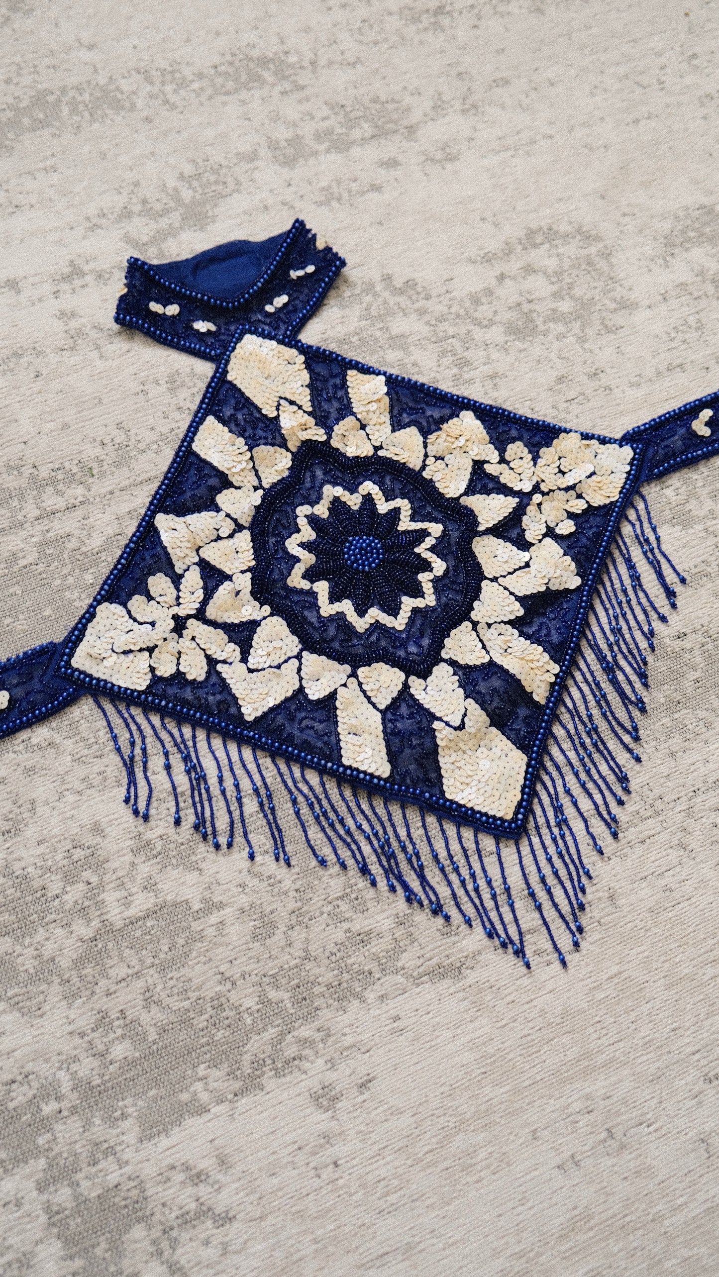 Starflower Charm sequin top