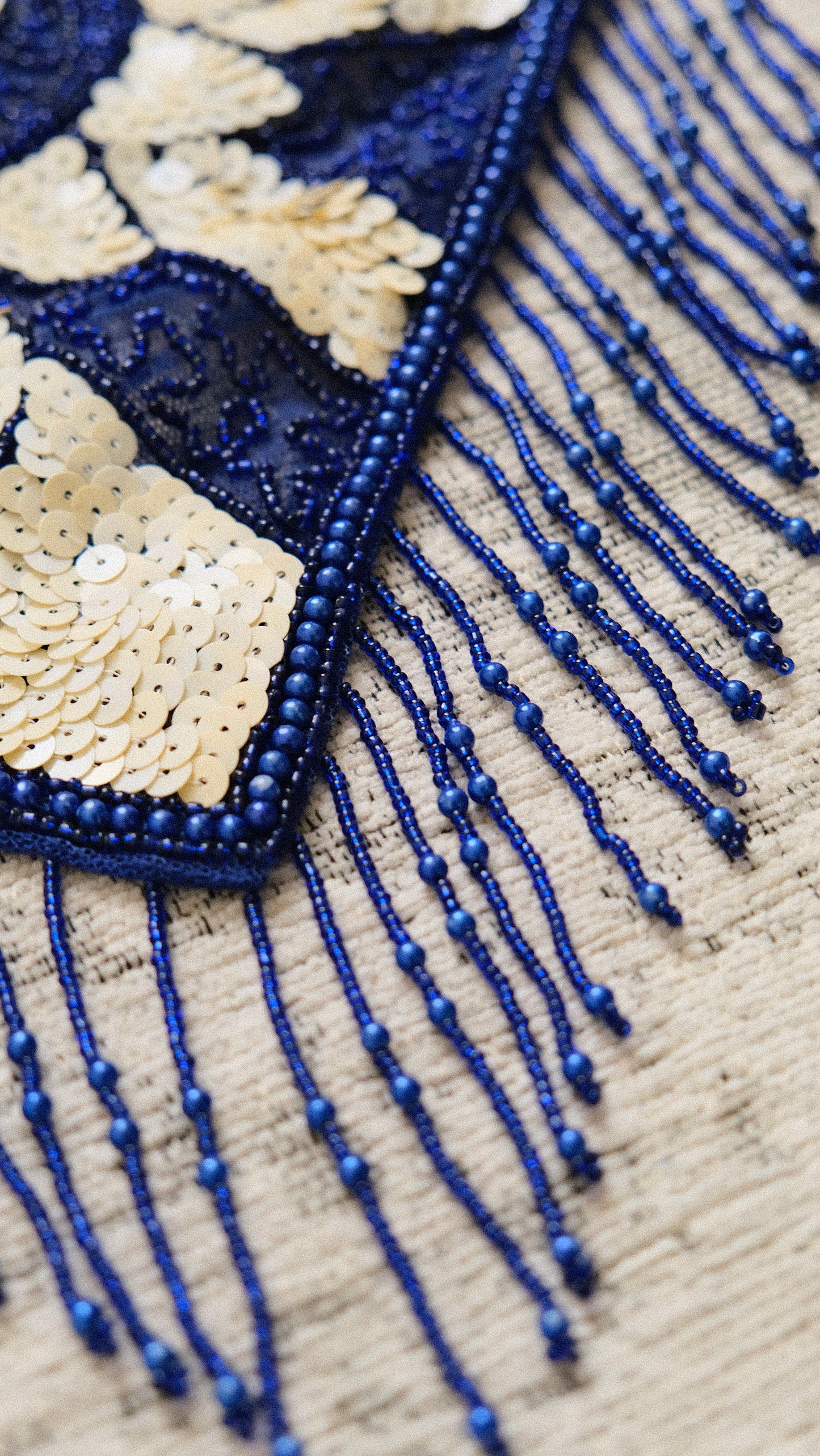 Starflower Charm sequin top