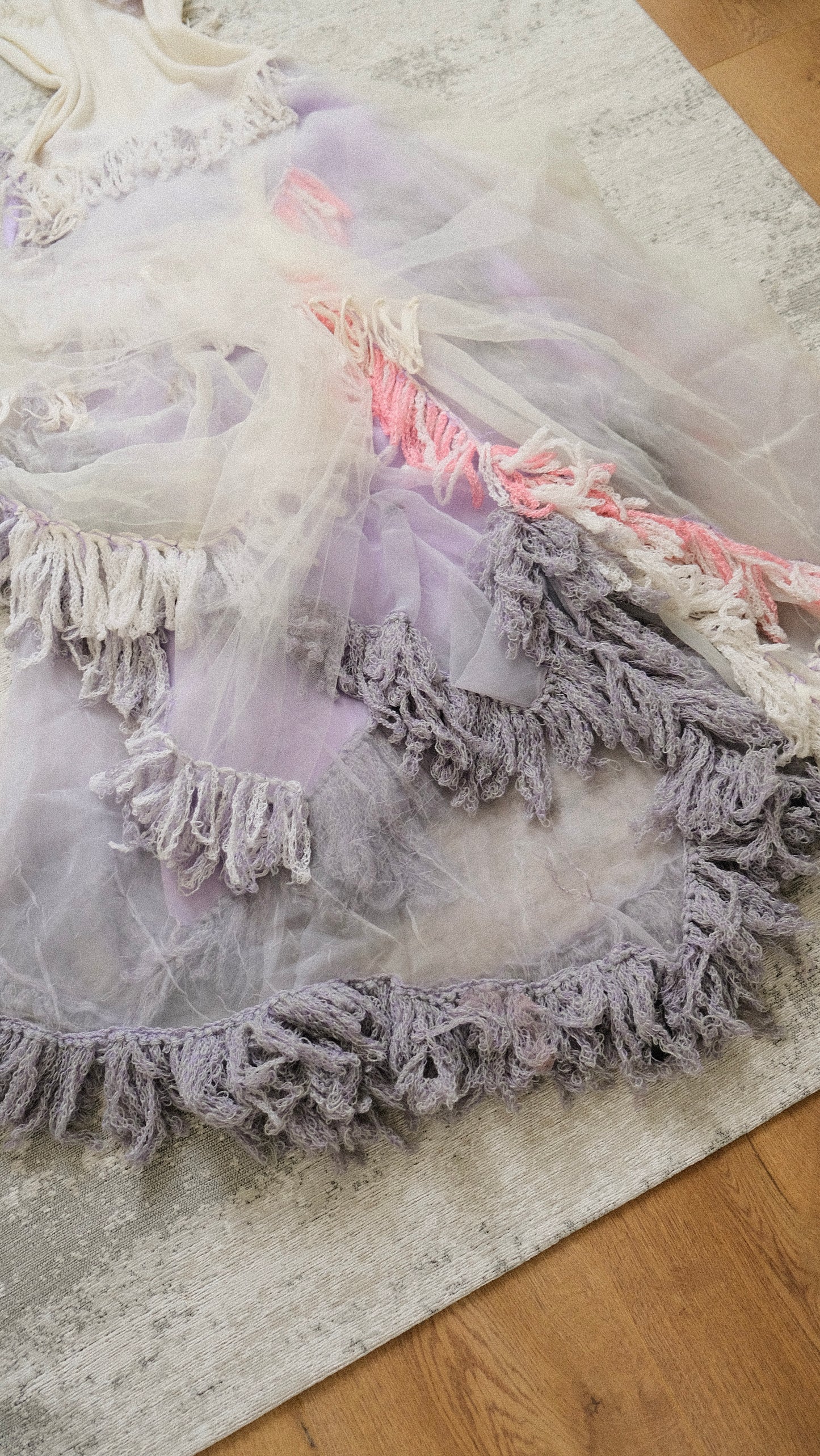 Pastel Cloud gown (M, M/L)