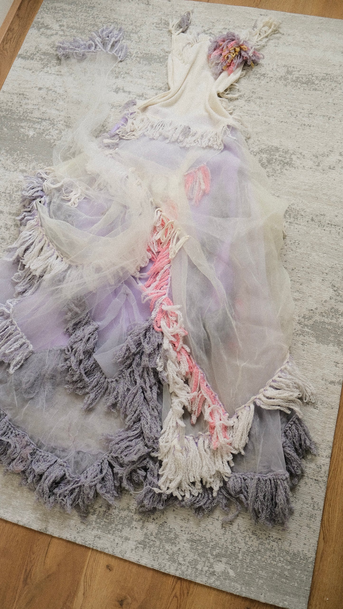 Pastel Cloud gown (M, M/L)