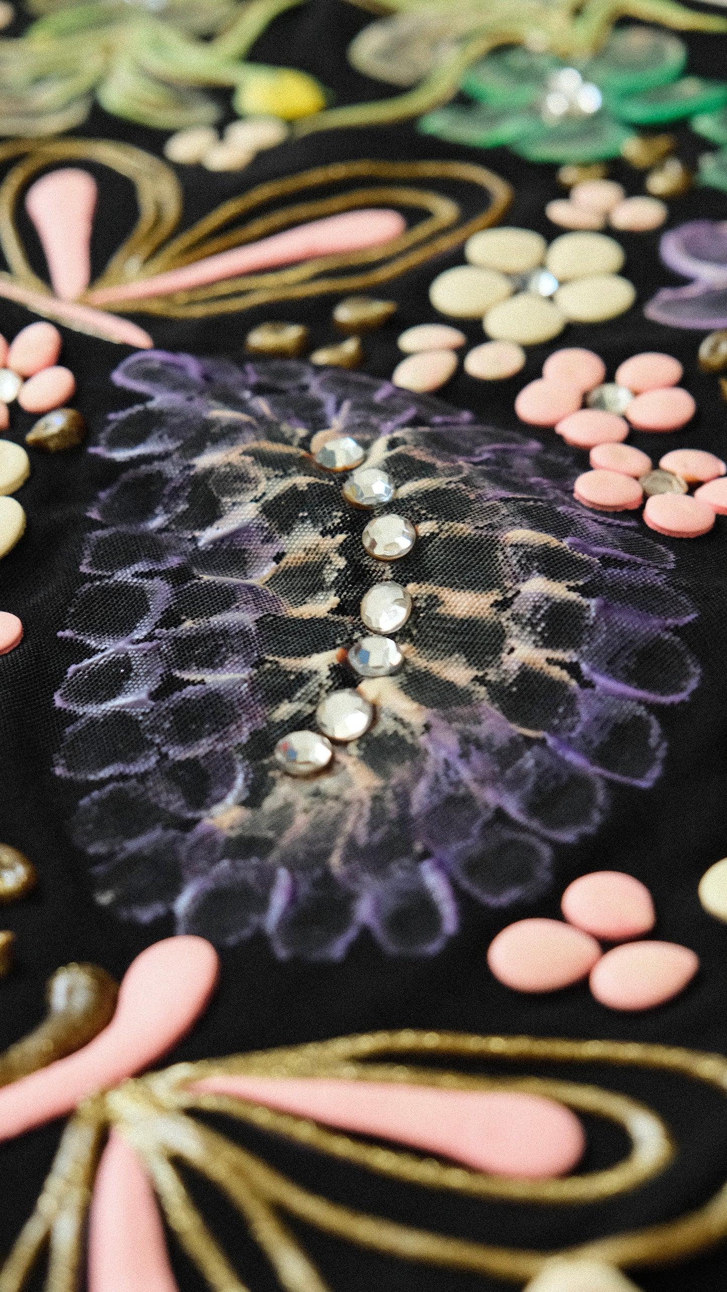 Fleur Noir dress (M-L)