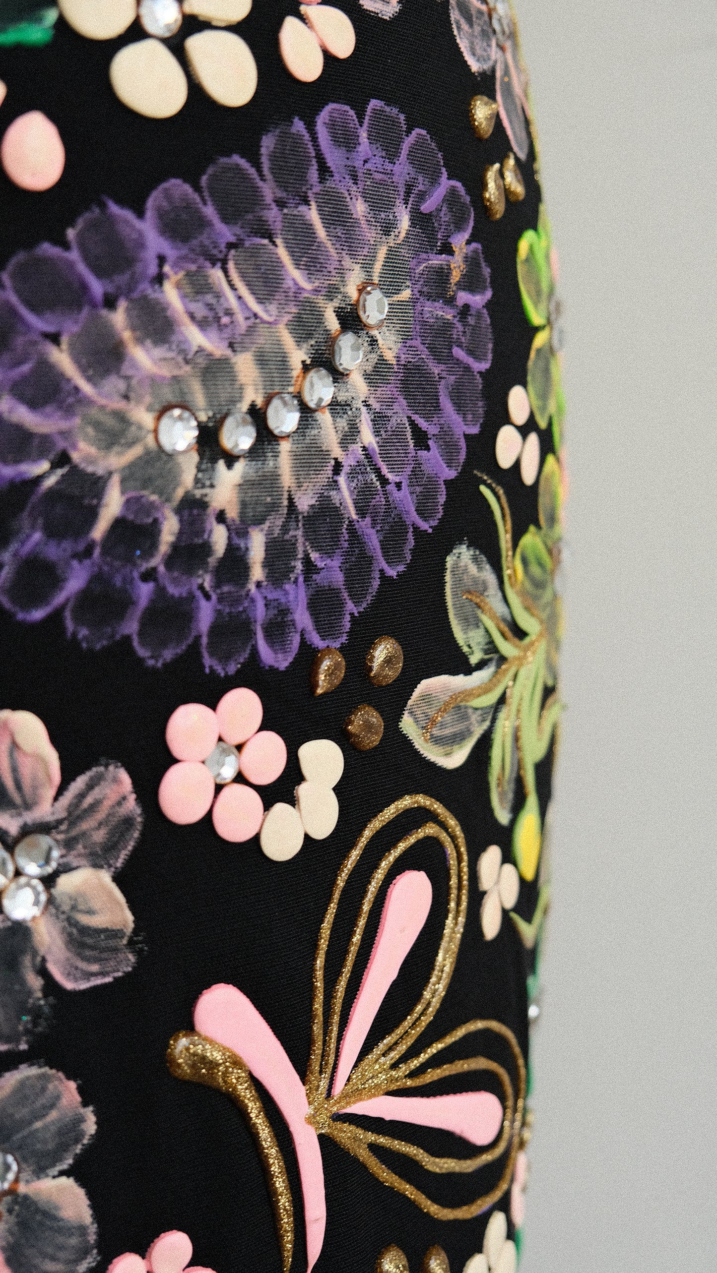 Fleur Noir dress (M-L)