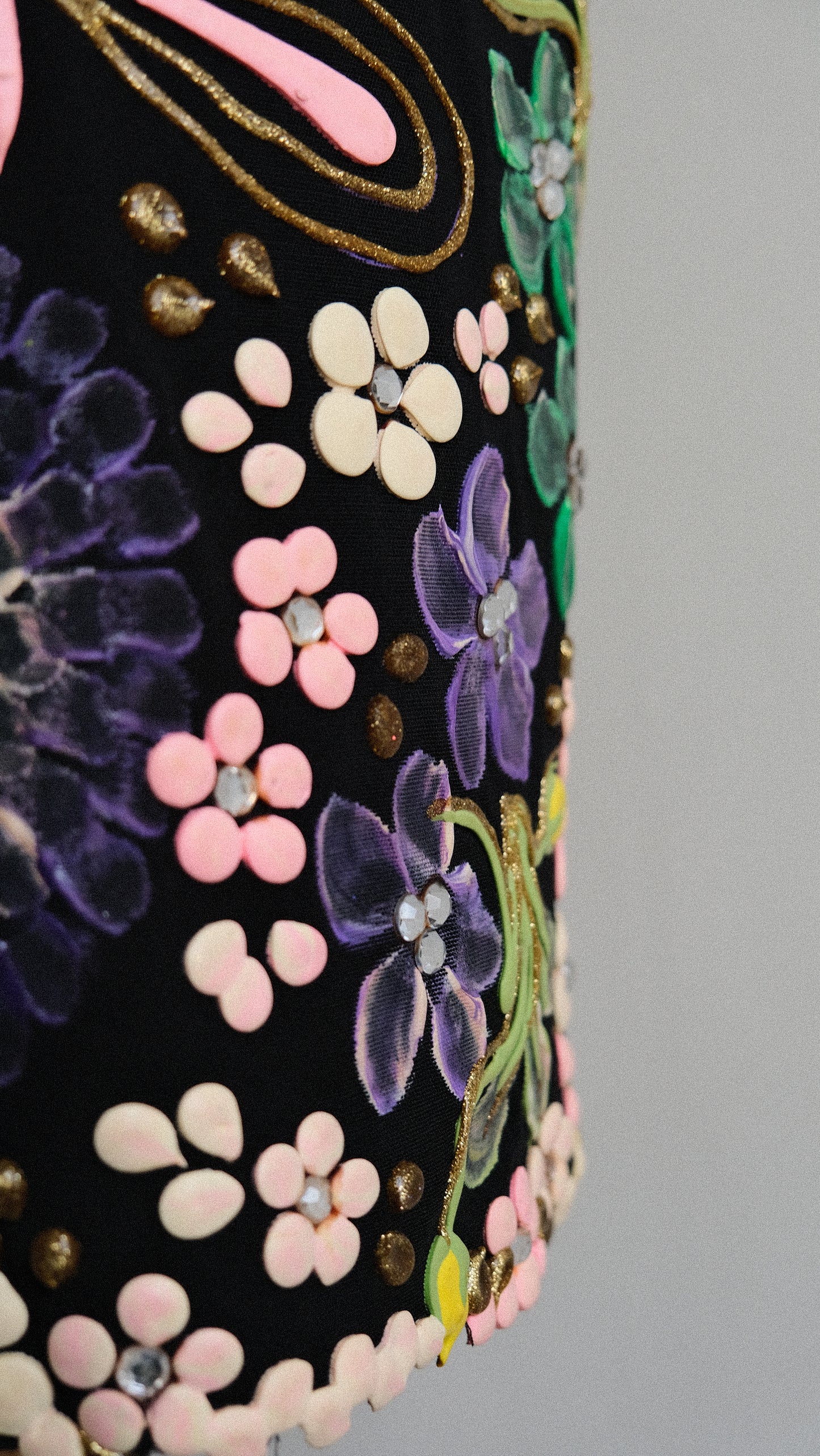 Fleur Noir dress (M-L)