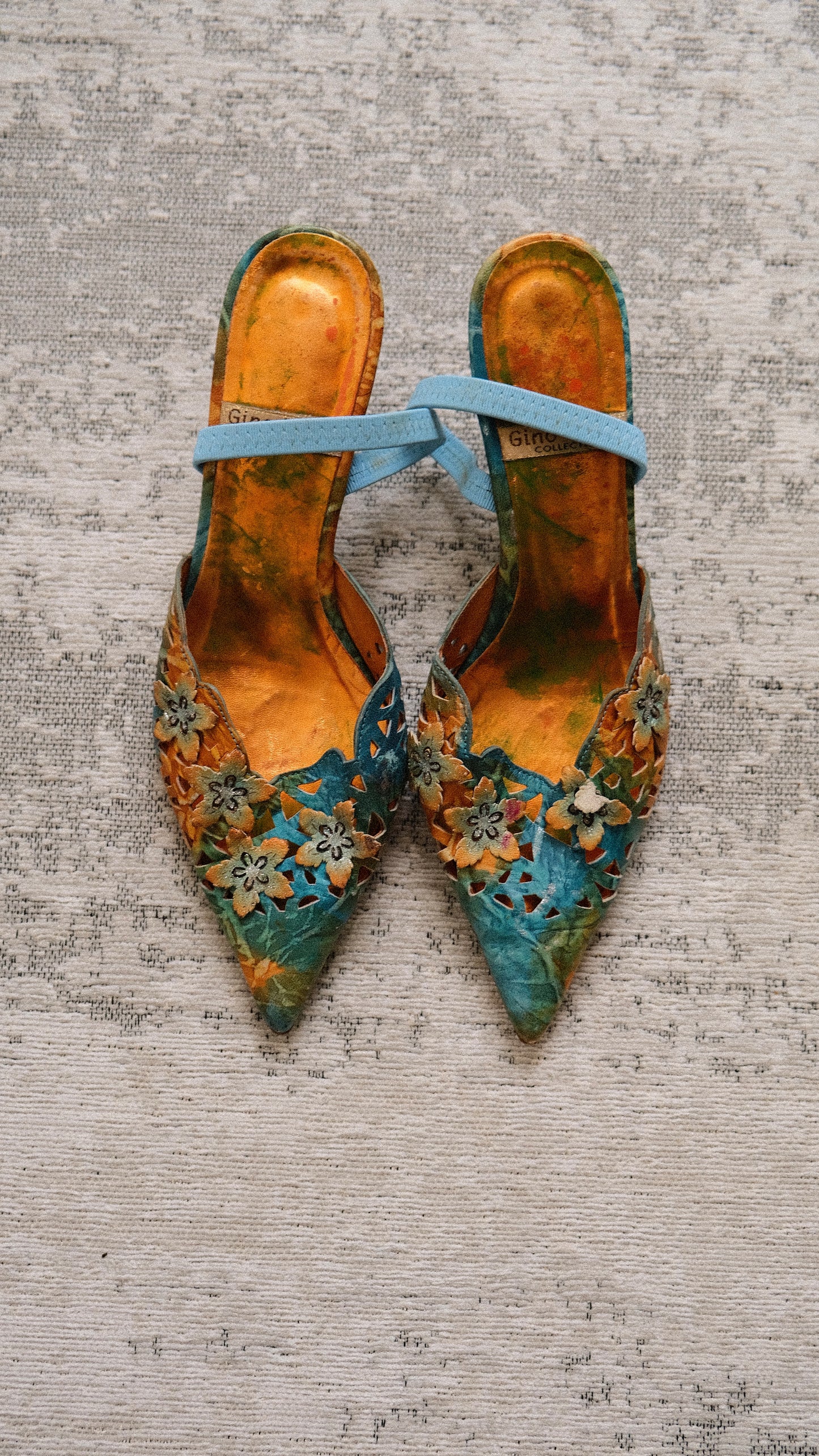 Florals and Foam kitten heels (38)