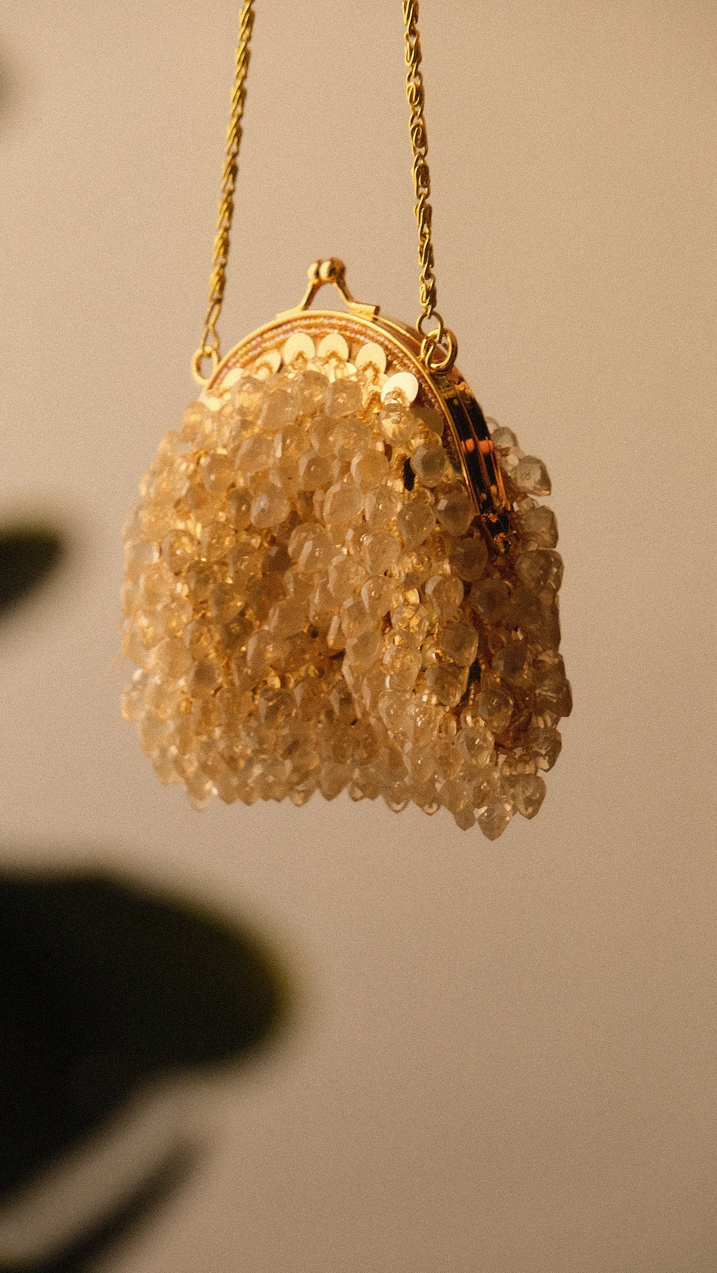 Golden Hour Bloom clutch