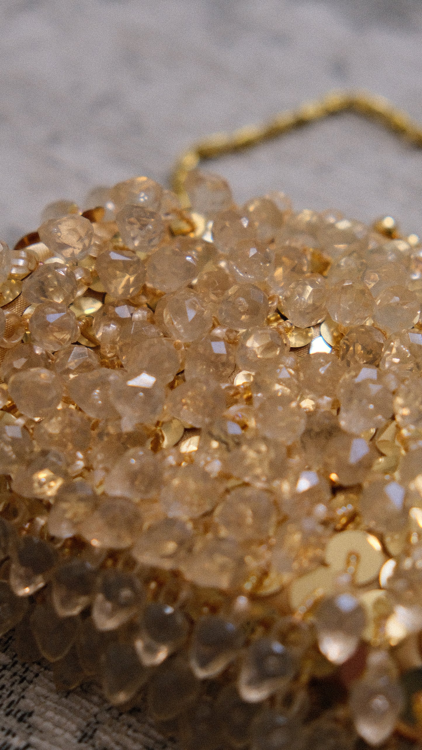 Golden Hour Bloom clutch