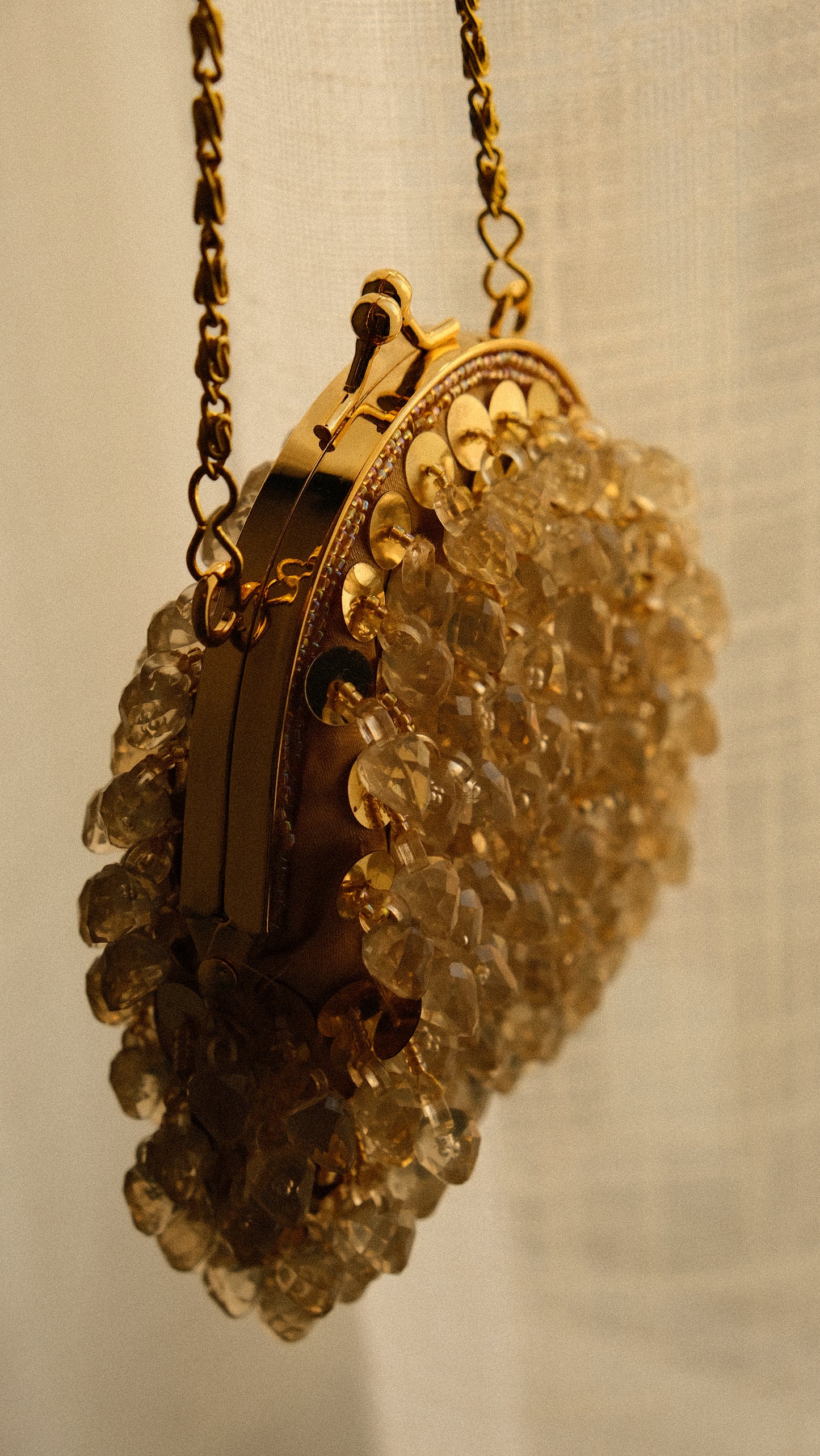 Golden Hour Bloom clutch