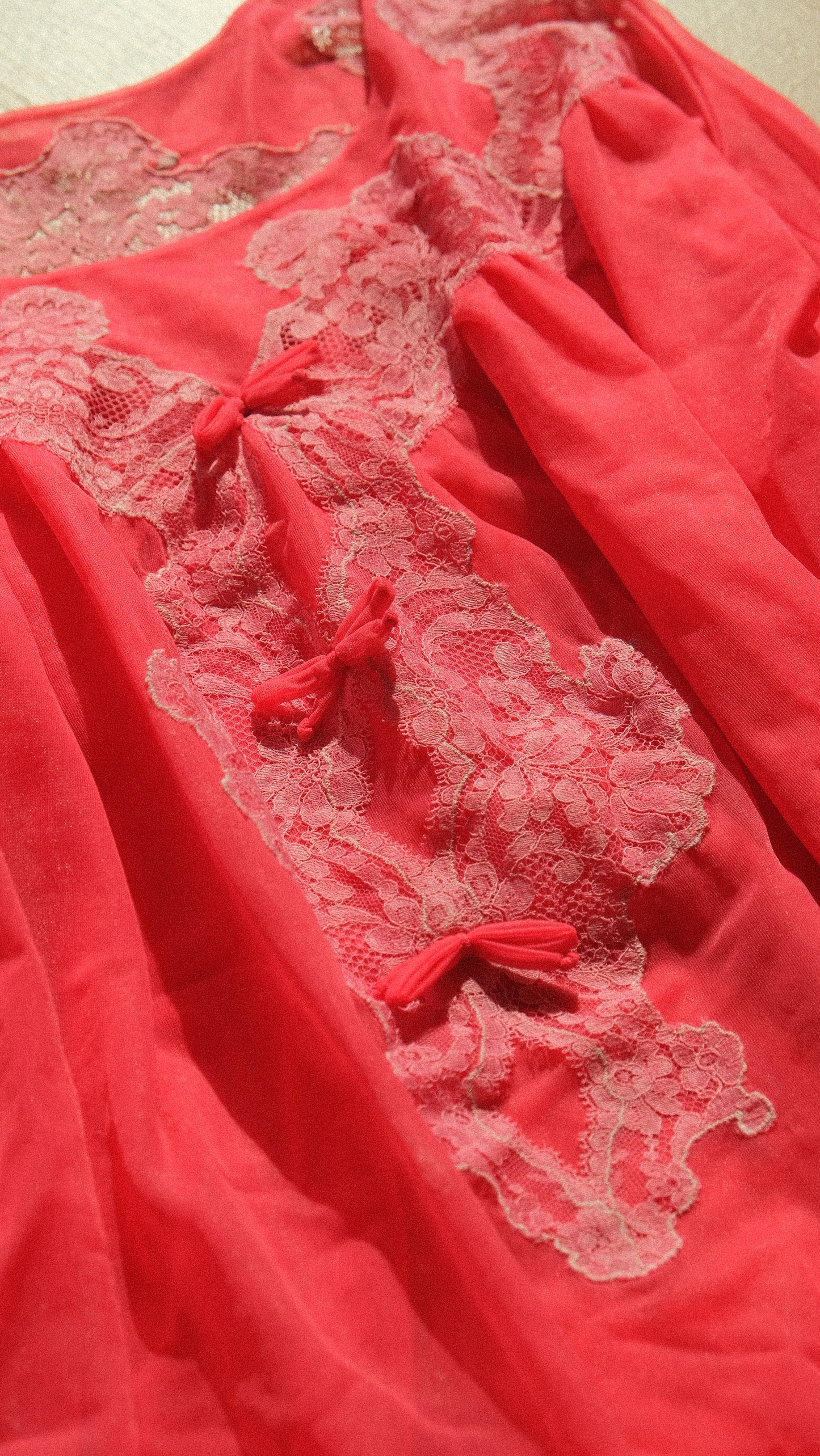 Vintage hotpink babydoll (M-L)