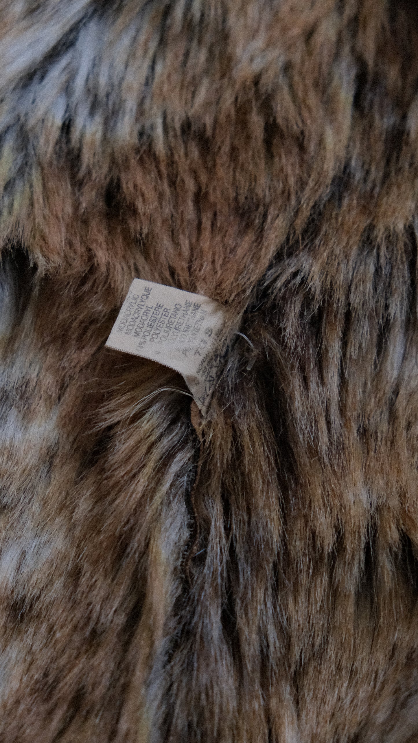 Vintage Faux Fur jacket (S)