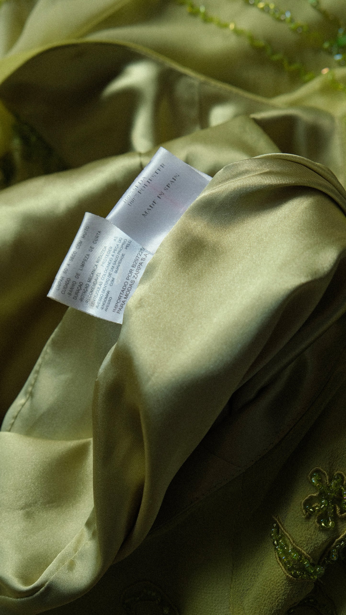 Vintage Spanish fae ombre dress (L)