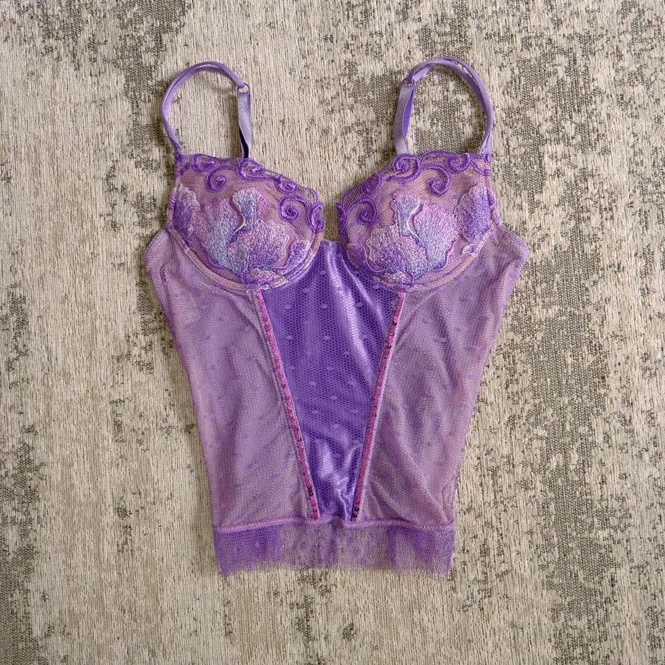 Lavender moonlight corset (75/34, B, B/C cup)