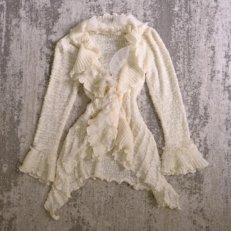 Morning Mist Siren cardigan (S/M, M)