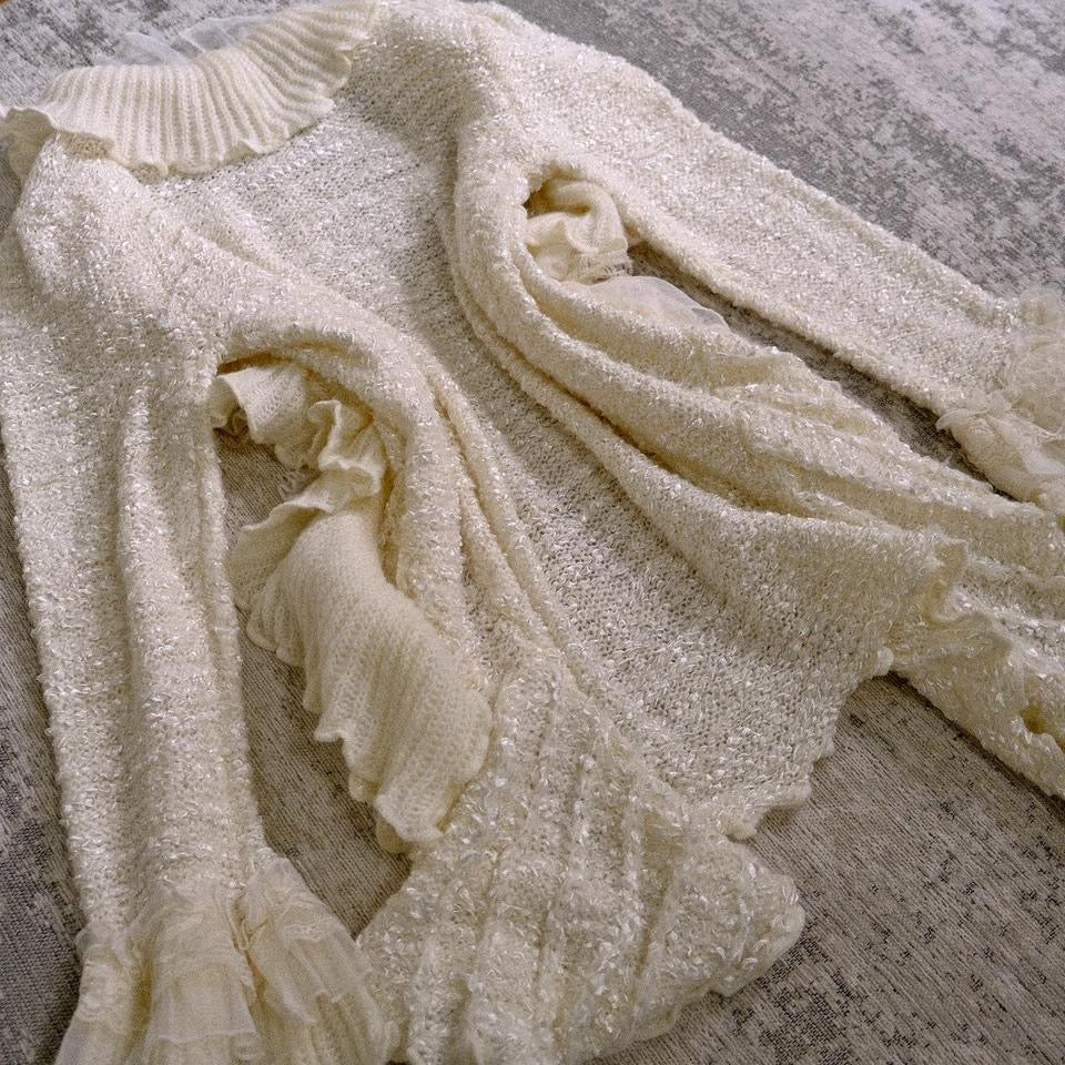 Morning Mist Siren cardigan (S/M, M)