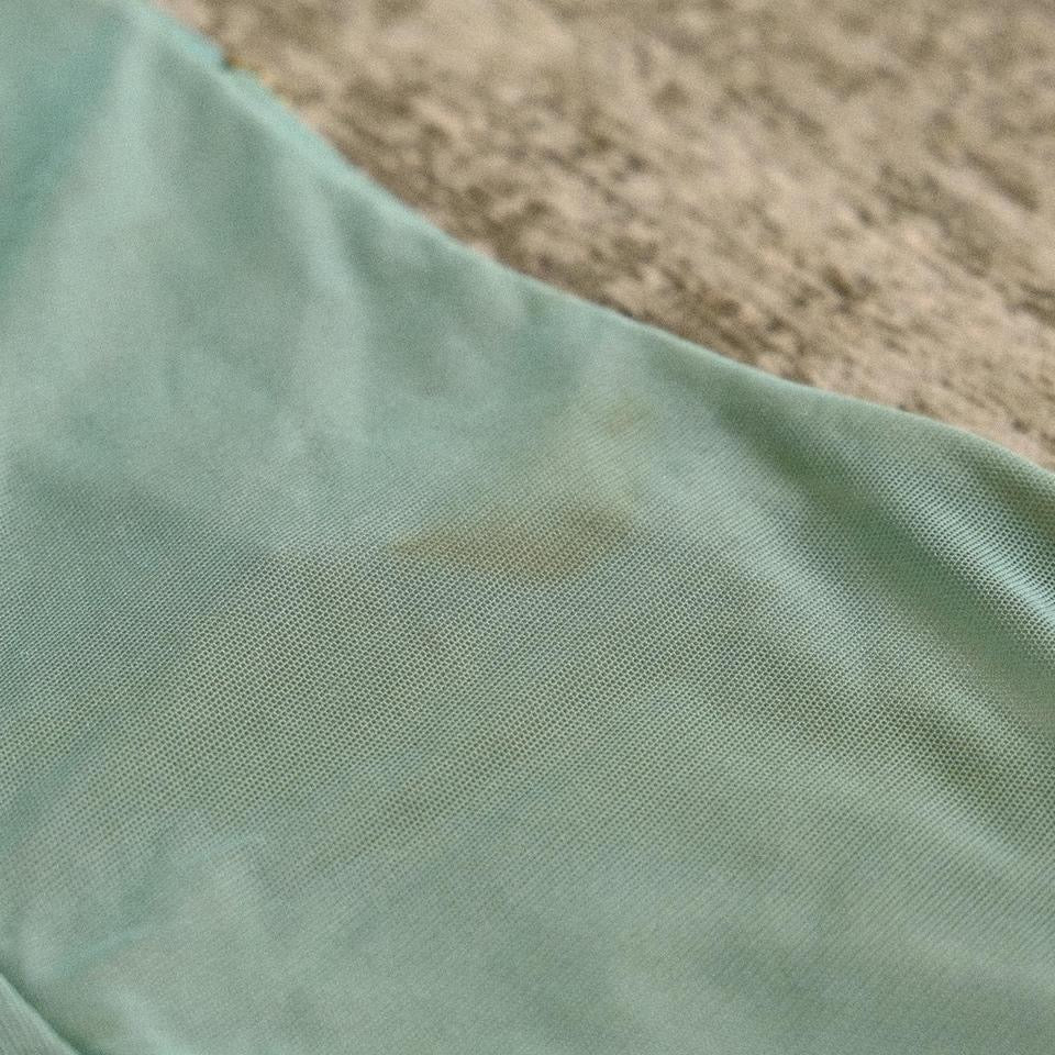 Aqua and gold mermaid dress (XS/S)