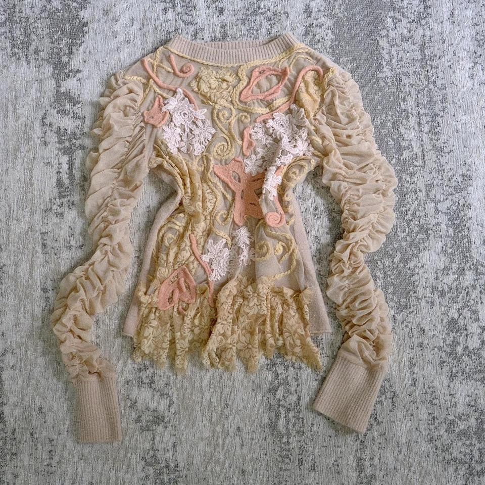 Coral reef long sleeve (S/M, M)