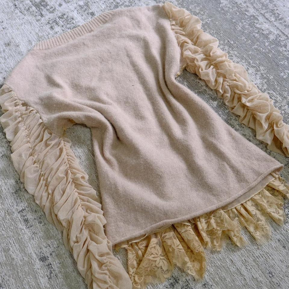 Coral reef long sleeve (S/M, M)