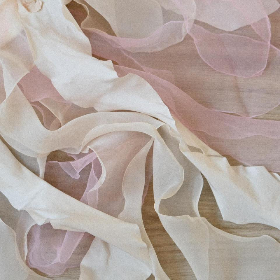 Delicate floral petal corset (65/70, 30/32)