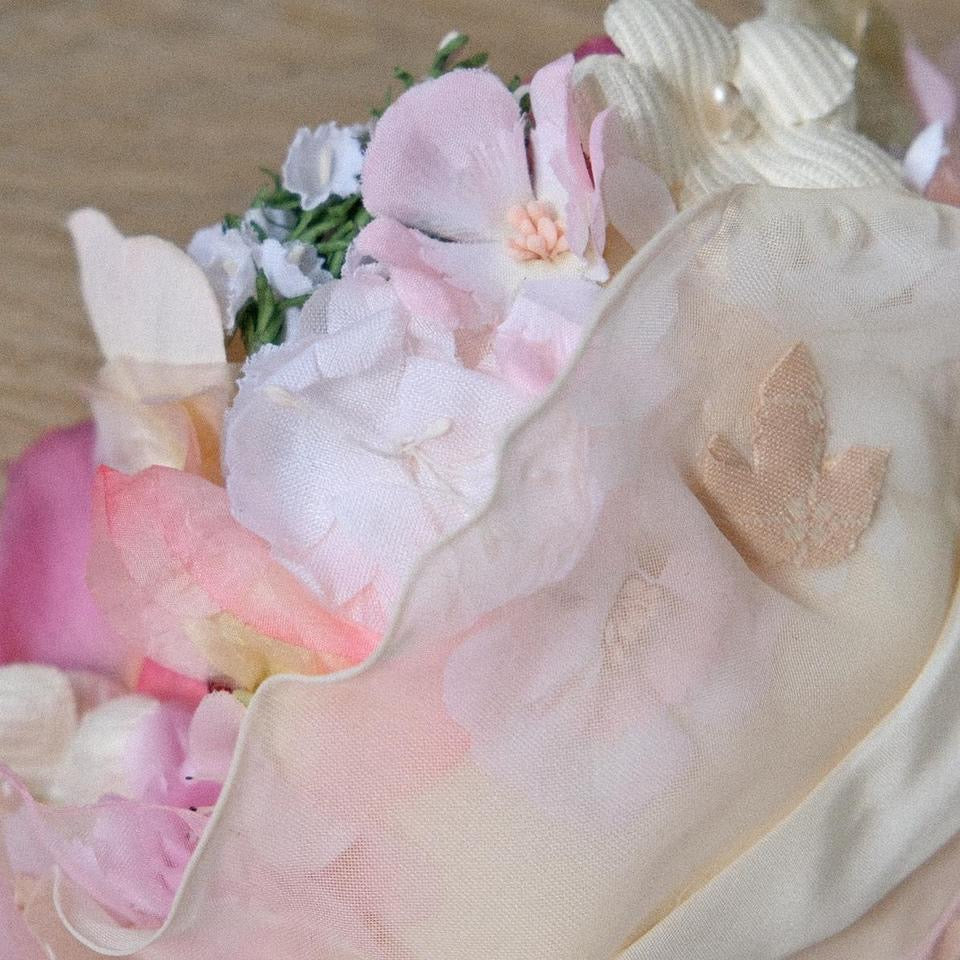 Delicate floral petal corset (65/70, 30/32)