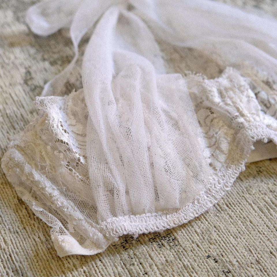 White lace La Perla Lingerie set