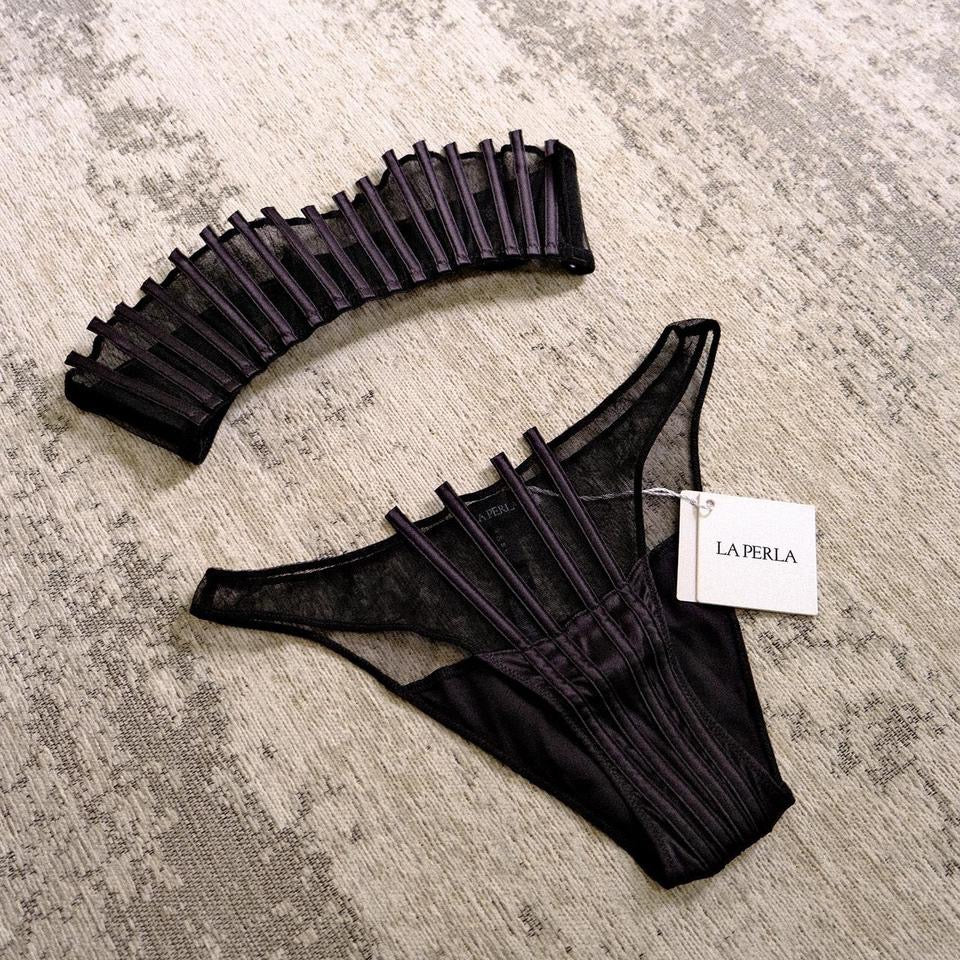 La Perla Graphique lingerie set (75/34 B)