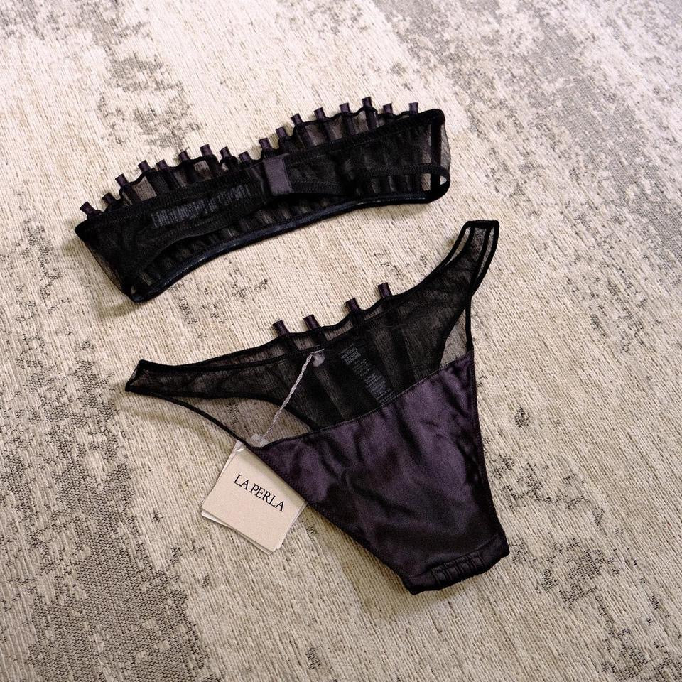 La Perla Graphique lingerie set (75/34 B)