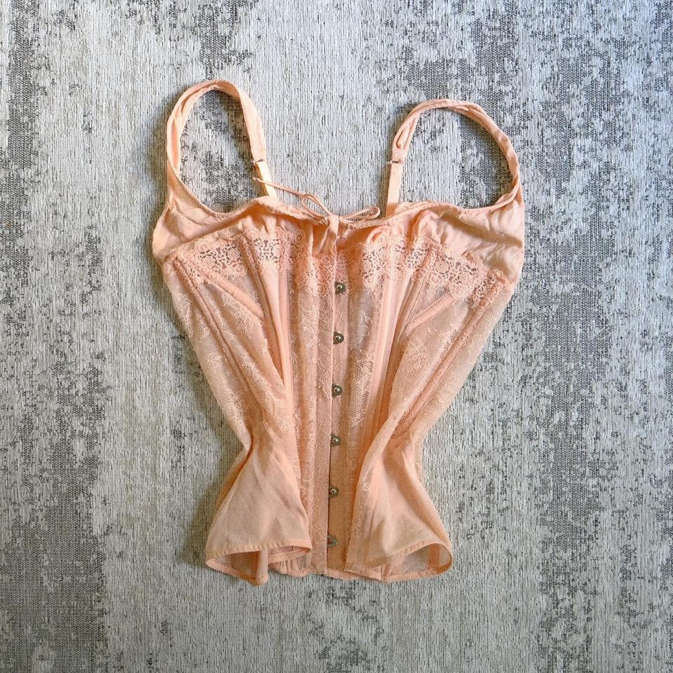 Blush La Perla milkmaid bustier (M)